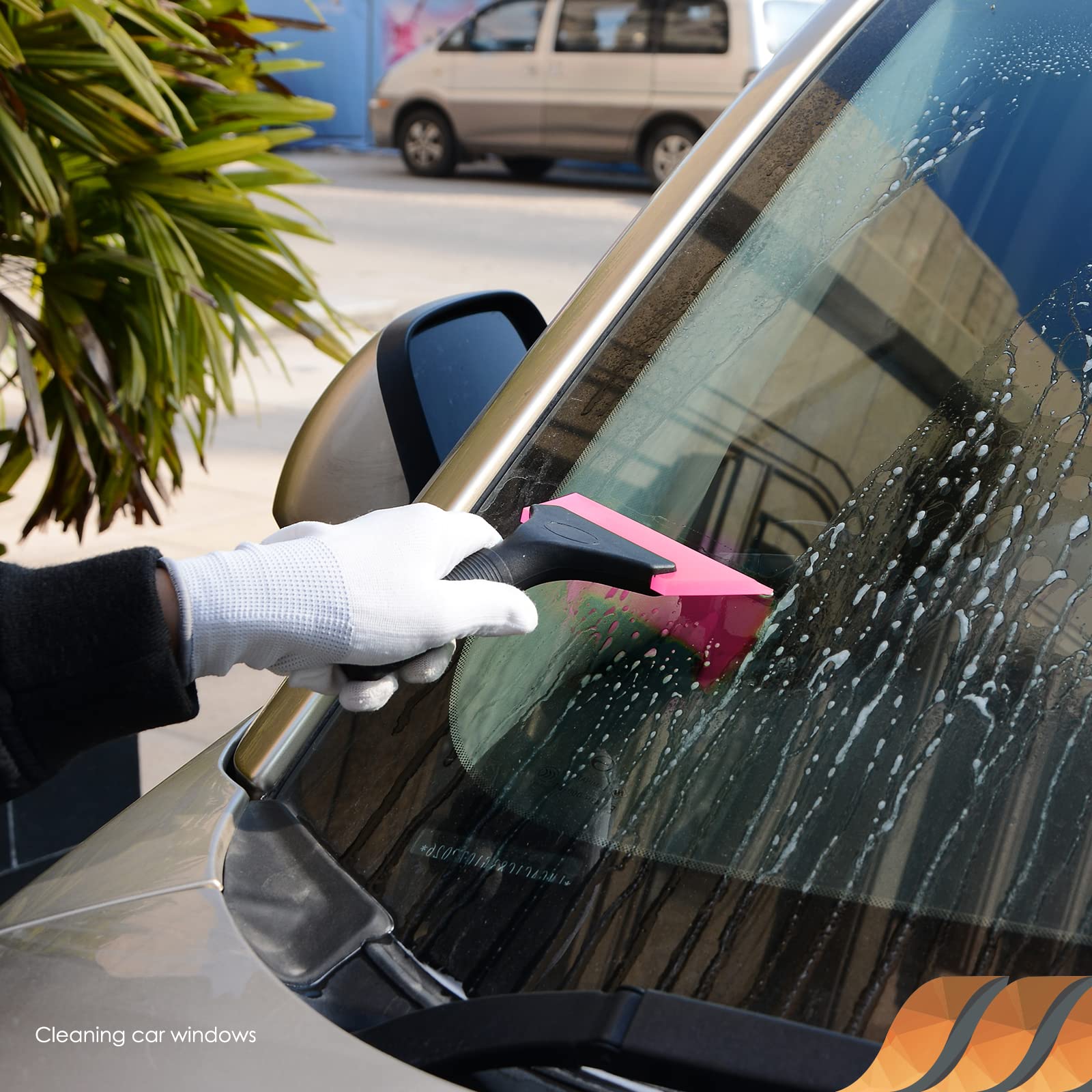 Ehdis Small Squeegee 5 Inch Rubber Window Tint Windshield Squeegee For Car, Glass, Mirror, Shower, Auto,Windows Cleaning