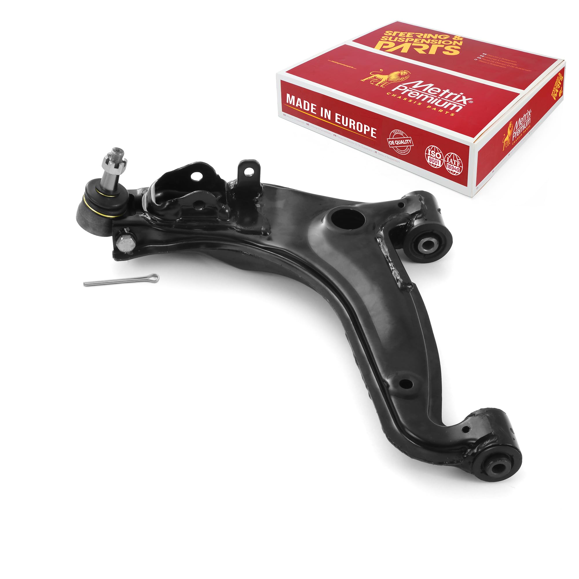 Metrix Premium Chassis Parts - Front Left Lower Control Arm And Ball Joint Assembly Fits 1999-2005 Mazda Miata, 1990-1997 Mazda