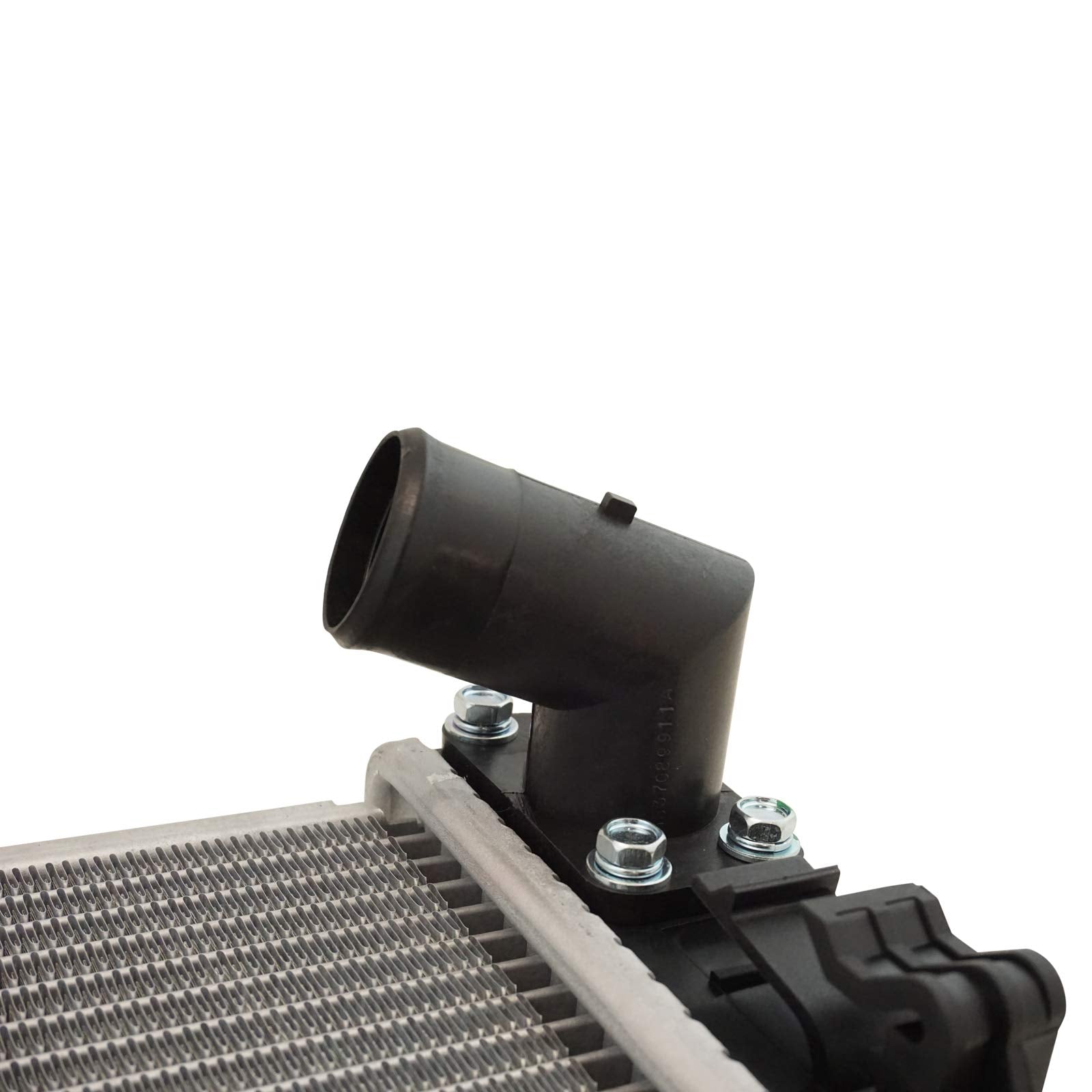 Trq Radiator Assembly Aluminum Core Compatible With 08-15 Mitsubishi Lancer 07-09 Outlander Cu2978 Mi3010214