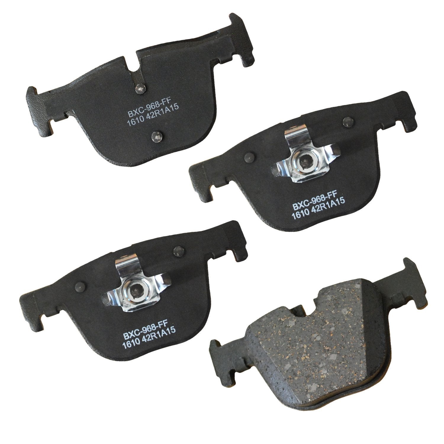 Bendix Premium Sbc1610 Ceramic Rear Brake Pads For Select Models Bmw 328I, 328I Xdrive, 330I, 330I 335I, 335I Gt 340I, 340I 428I