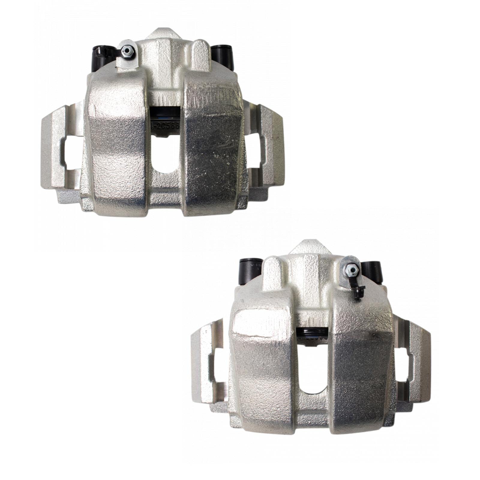 Trq Front Brake Caliper Set Compatible With 2005-2010 Ford Escape 2005-2009 Mercury Mariner