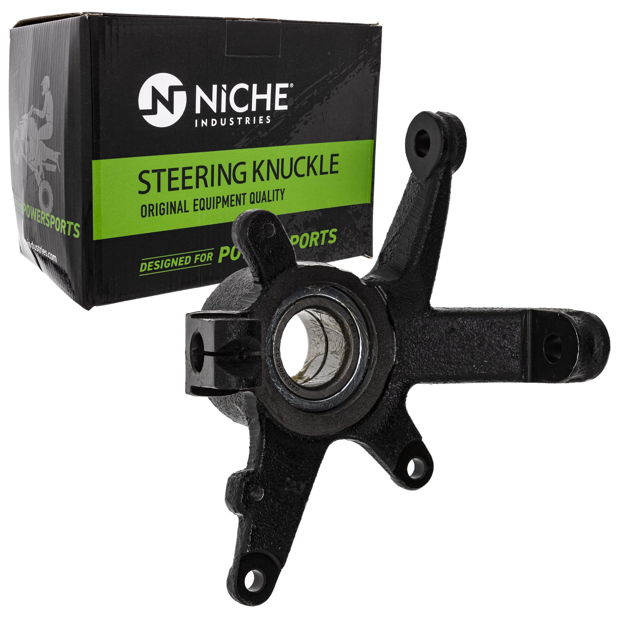 Niche Front Left Steering Knuckle Wheel Bearing For 2003-2008 Yamaha Grizzly 660 5Km-23501-11-00