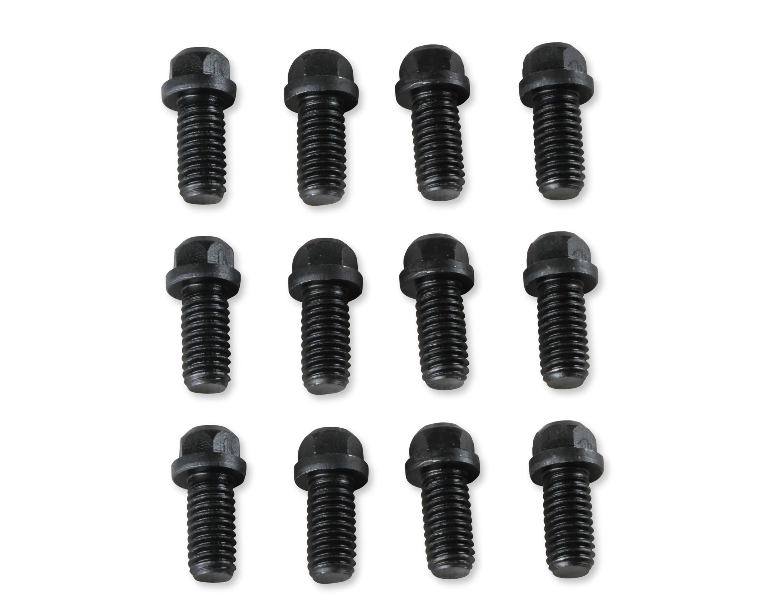 Mr. Gasket Header Bolts,3/8-16X3/4, Black