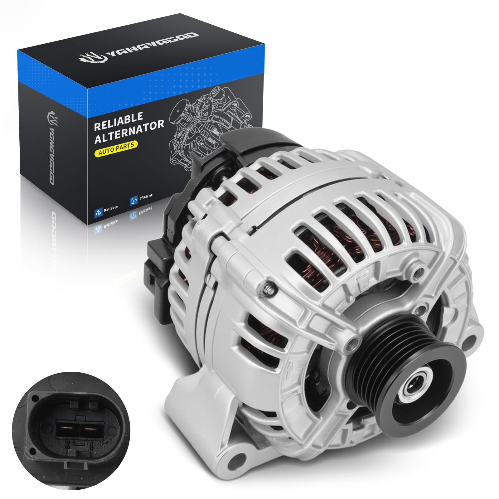 YINAVAGAD 0111546802 Alternator for Mercedes-Benz C240 C32 AMG C320 CLK320 ML320 ML350 SLK32 AMG SLK320 2001-2005 for Chrysler C