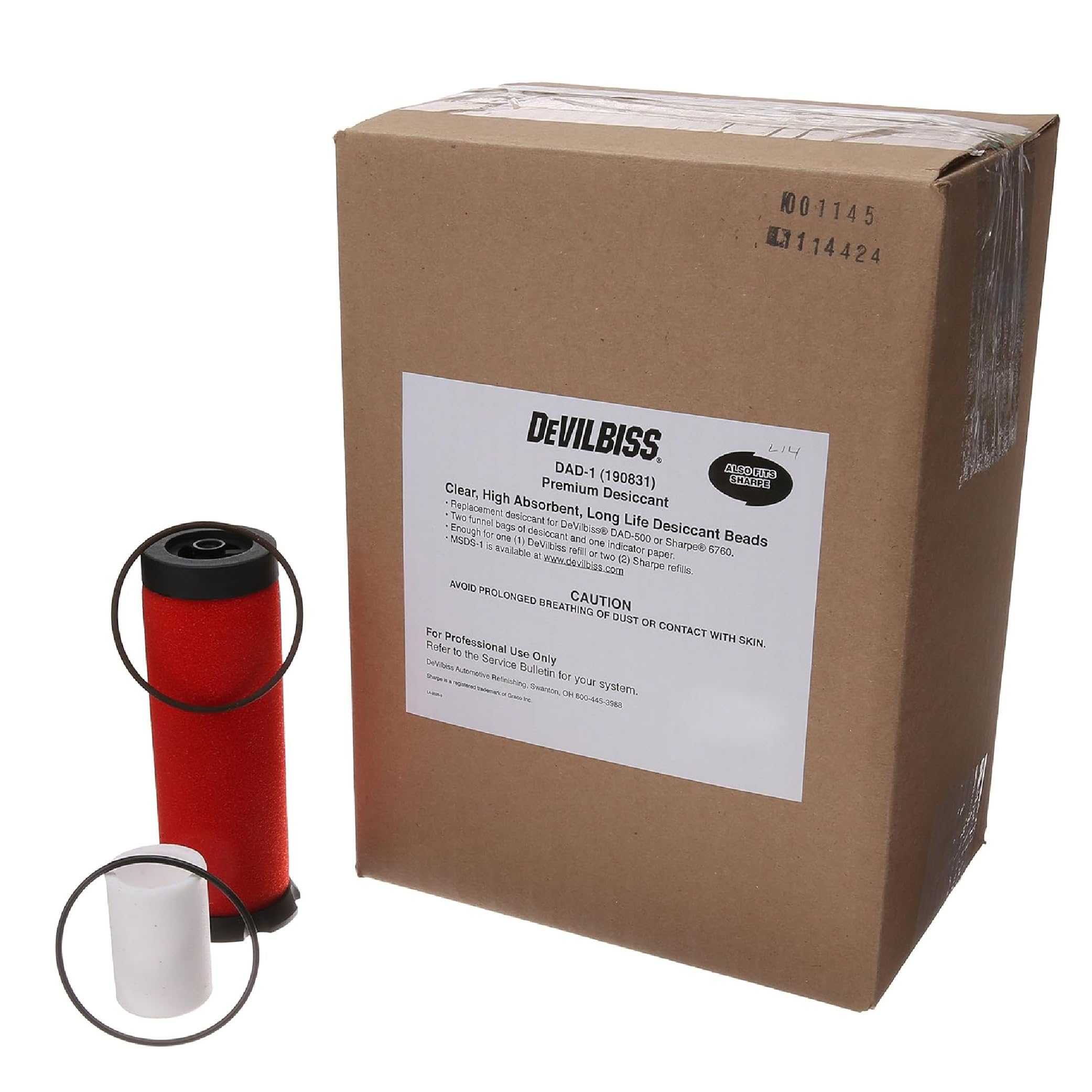 DeVilbiss DAD600-1 Desiccant Dryer Tune-Up Kit with Coalescing Filter Element