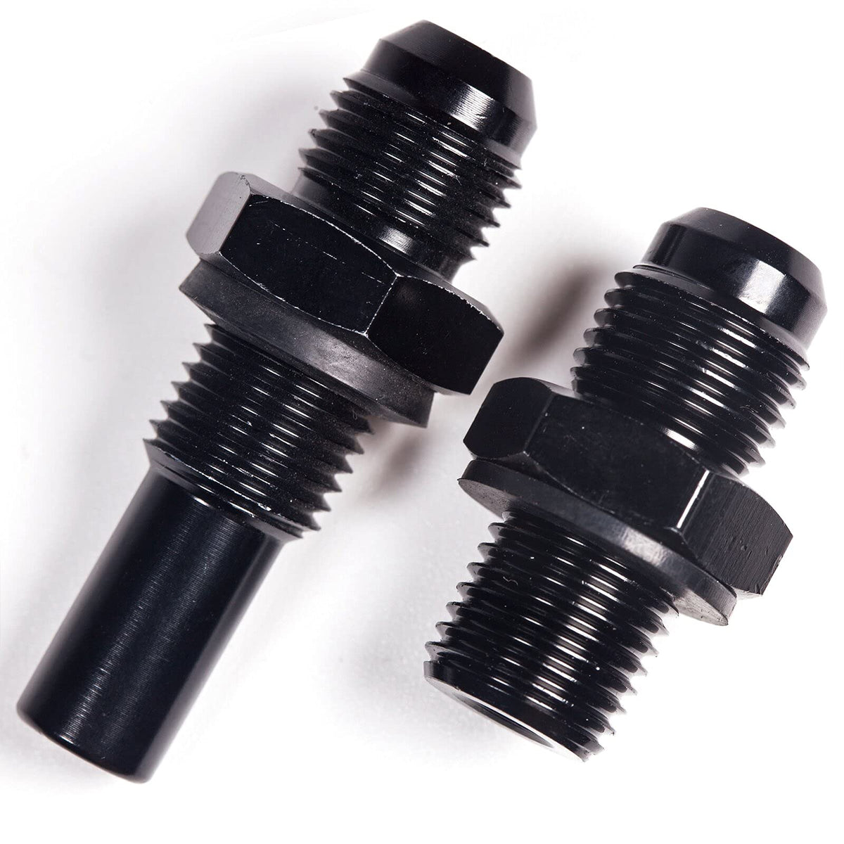 JSDAN 4L80E 6 AN x 1/4NPS Transmission Cooler Adapter Fittings Front and Rear Port -6AN Flare 6 AN LS1 LM7 LR4 LQ4 LS6 L59 LQ9 L