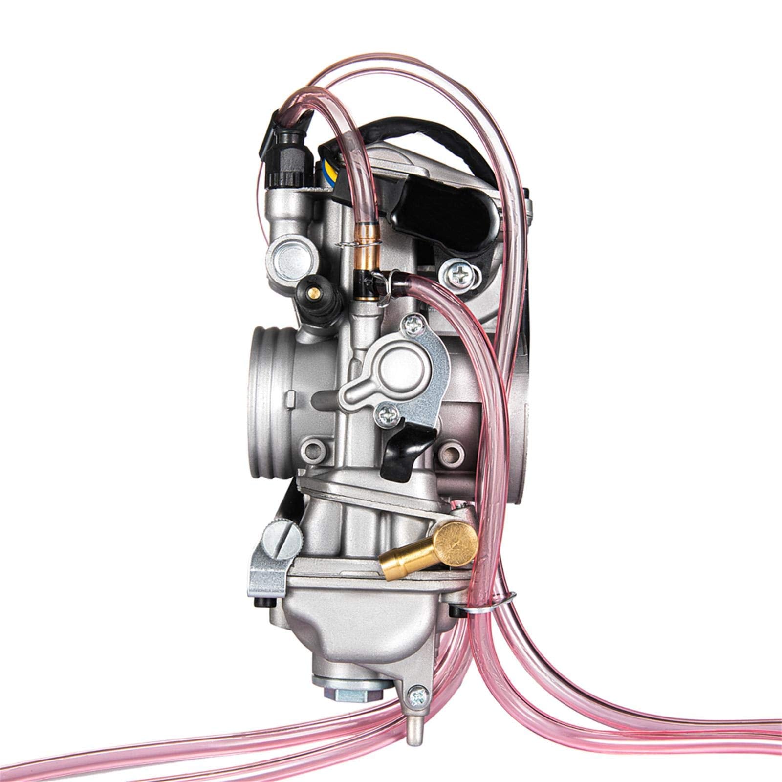 Pucky Carburetor For Yamaha Yz400F 1998-1999,Yz426F 2001-2002,Yz450F 2003-2009 Wr400F 1998-2000 Wr426F 2001-2002 Wr450F 2003-2011 Replace For Keihin Flat Side Fcr40 Fcr 40Mm