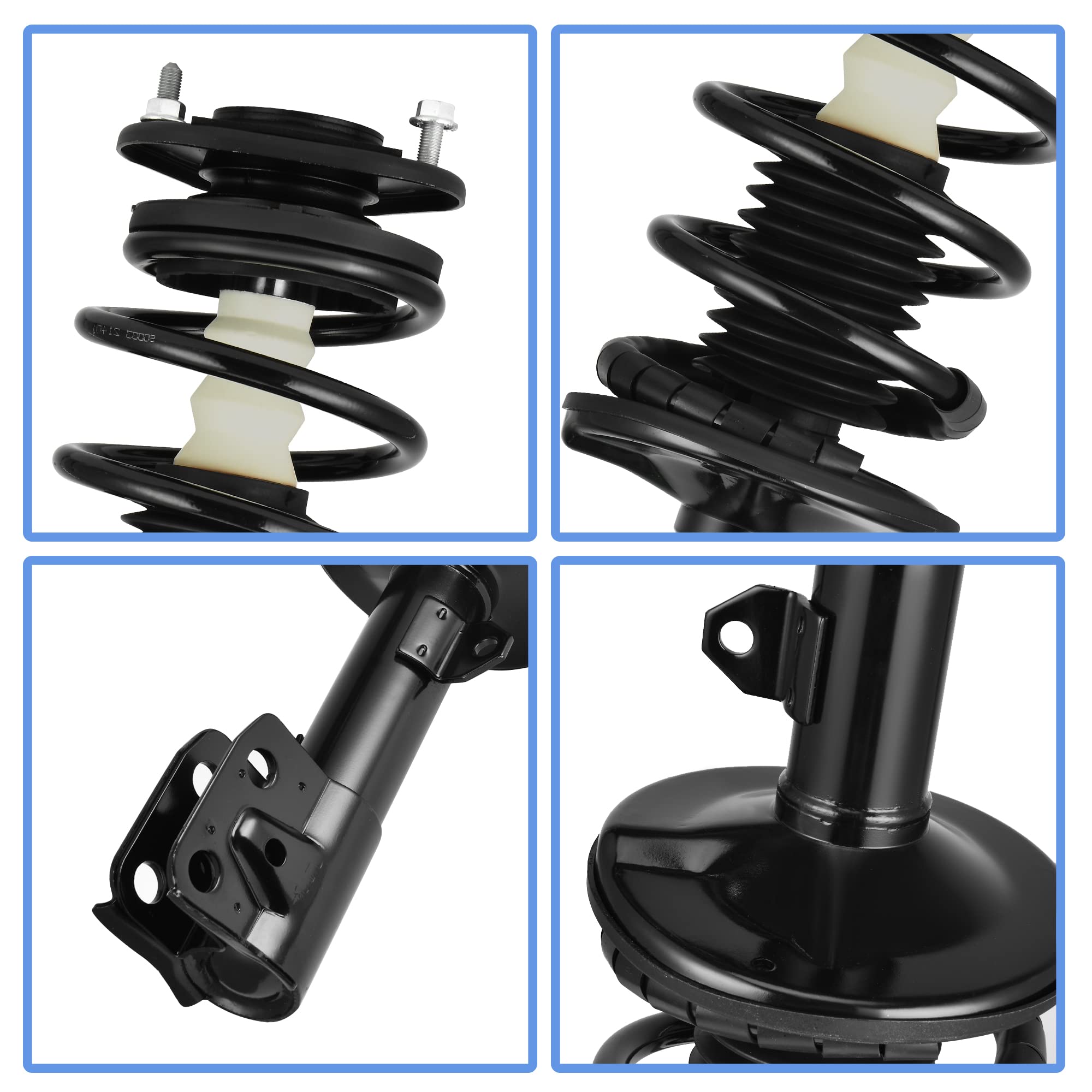 Yitamotor Front Complete Strut Quick Struts Compatible With 2009-2013 Corolla 1.8 L 2009-2010 Matrix Pontiac Vibe Fwd