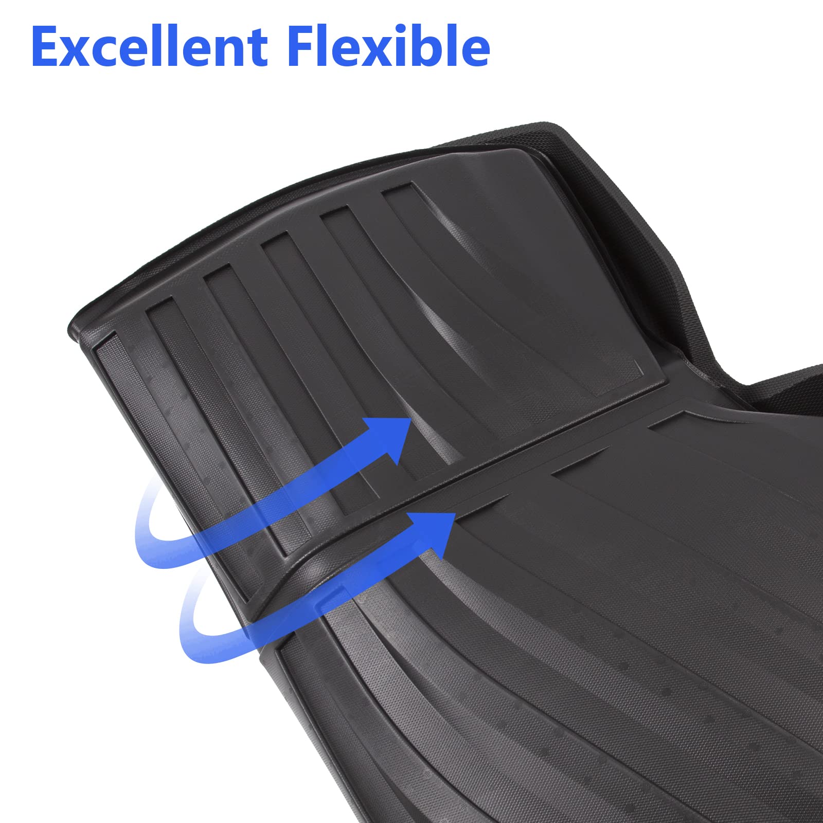 Powoq Tpe Trunk Mat Compatible With 2022-2025 Honda Civic Sedan Cargo Liners All Weather Cargo Mat Trunk Liner Replacement For 2