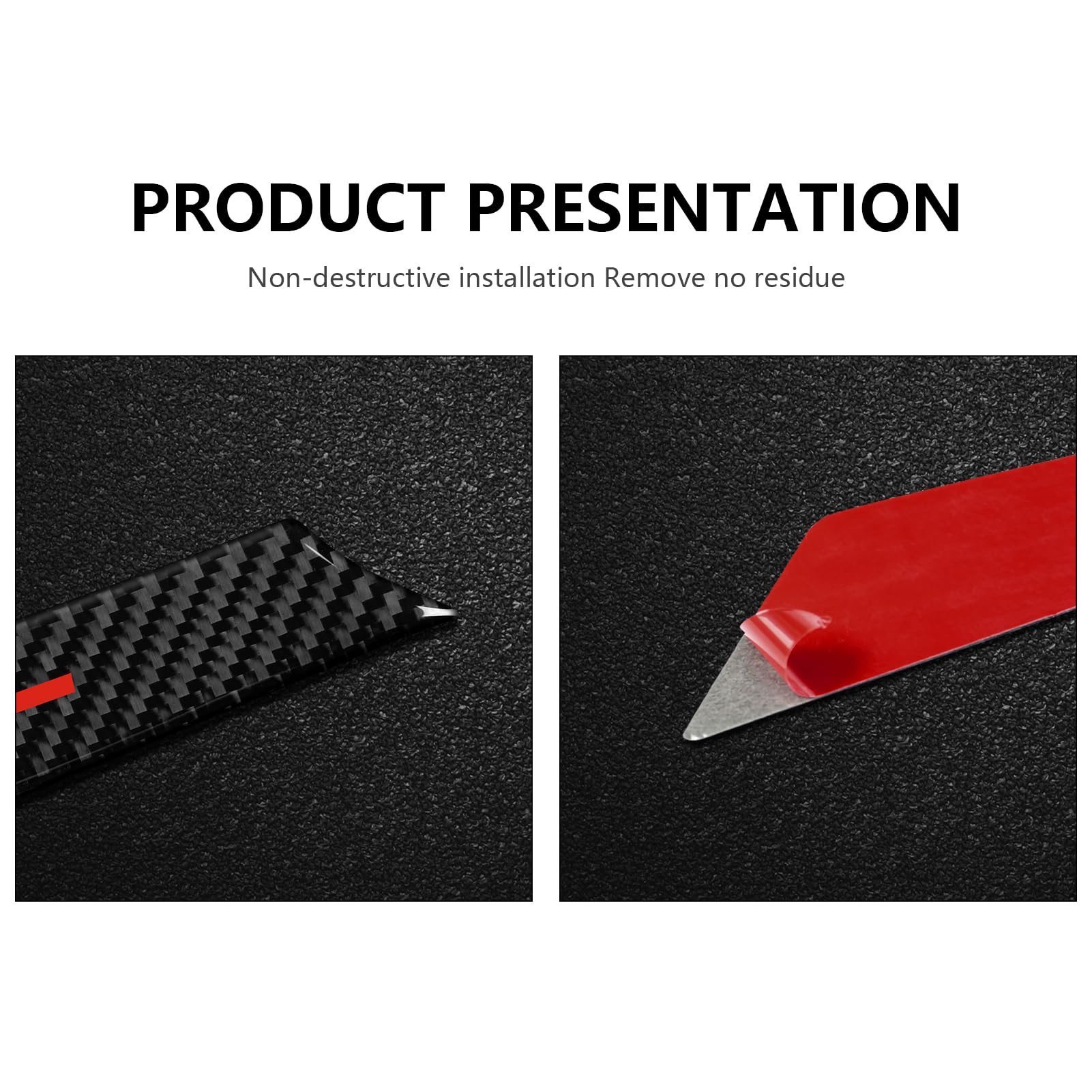 Car Trim Carbon Sticker Decal Co-Pilot Cover Passenger Decor Fits For Alfa Romeo Giulia 2016 2017 2018 2019 2020 2021 2022 2023