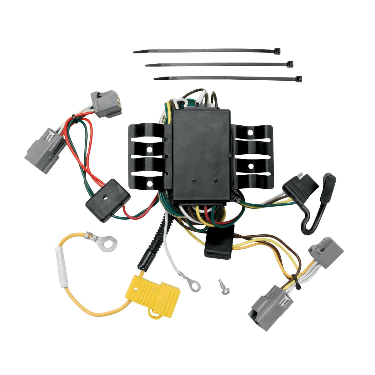 Tekonsha T-One T-Connector Harness, 4-Way Flat, Compatible with Select Volvo XC90