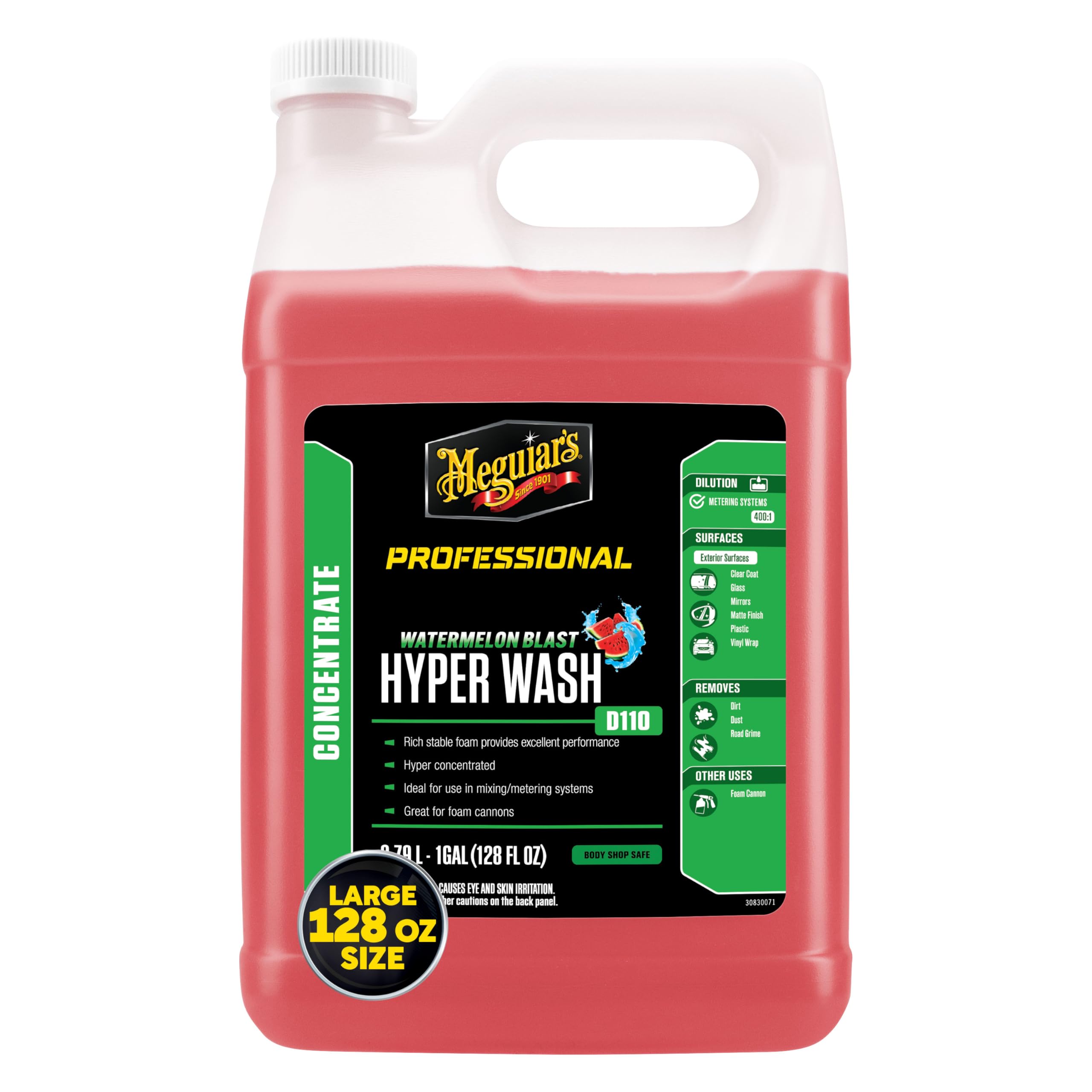 Meguiar'S D111 Hyper-Wash Foaming Car Wash Lifts Off Dirt And Leaves A Rich Shine - 1 Gallon Container (Packaging May Vary)