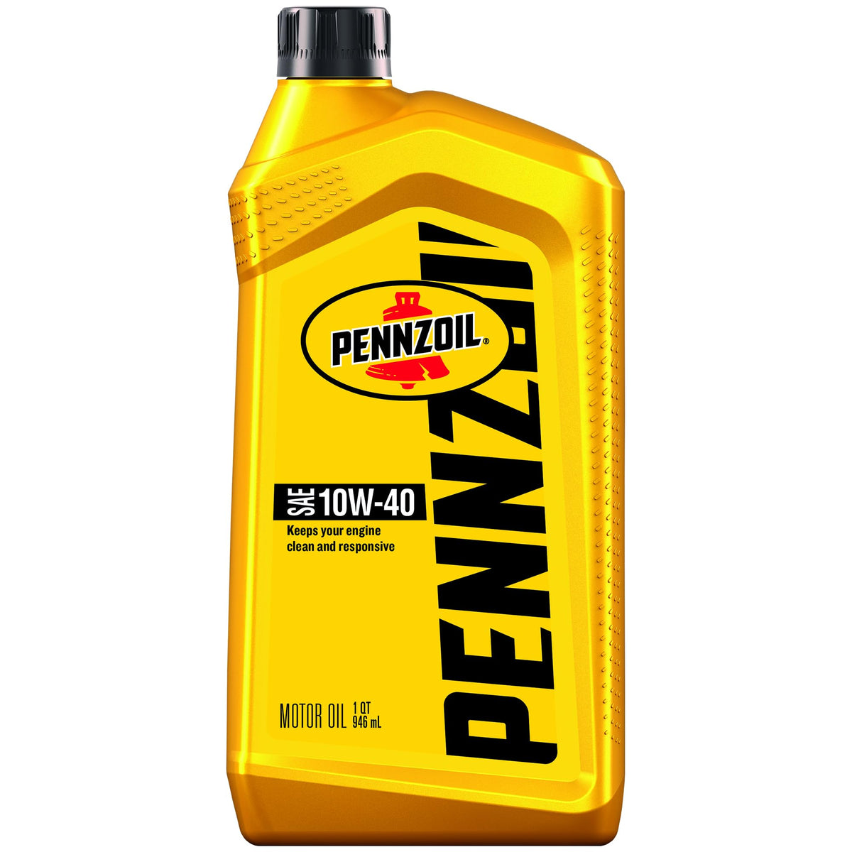 Pennzoil Motor Oil 10W-40 Motor Oil, 1 Quart