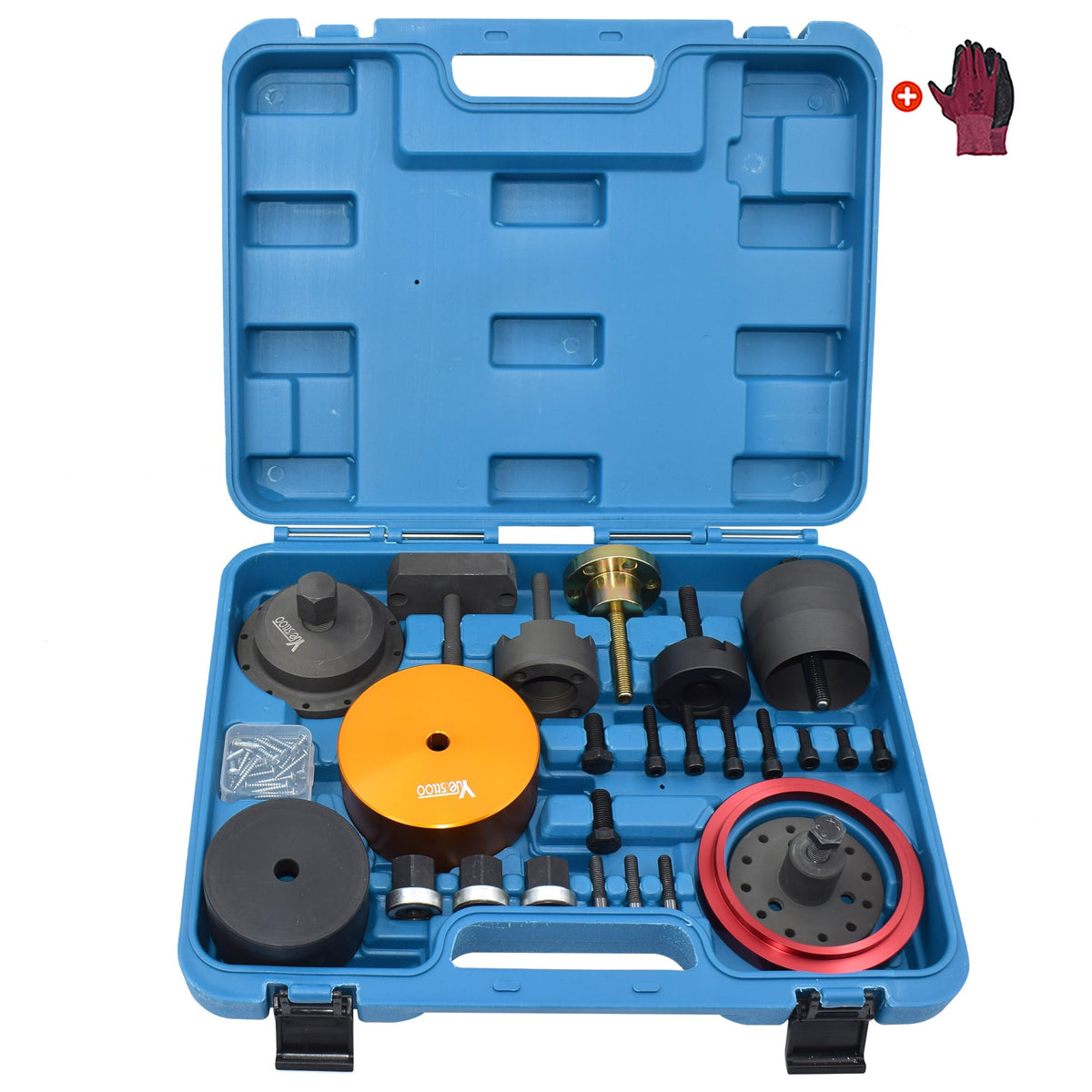 Yuesstloo Crankshaft Front Rear Oil Seal Remover Installer Kit, Compatible with BMW N20 N26 N40 N42 N45 N45T N46 N52 N53 N54 N55