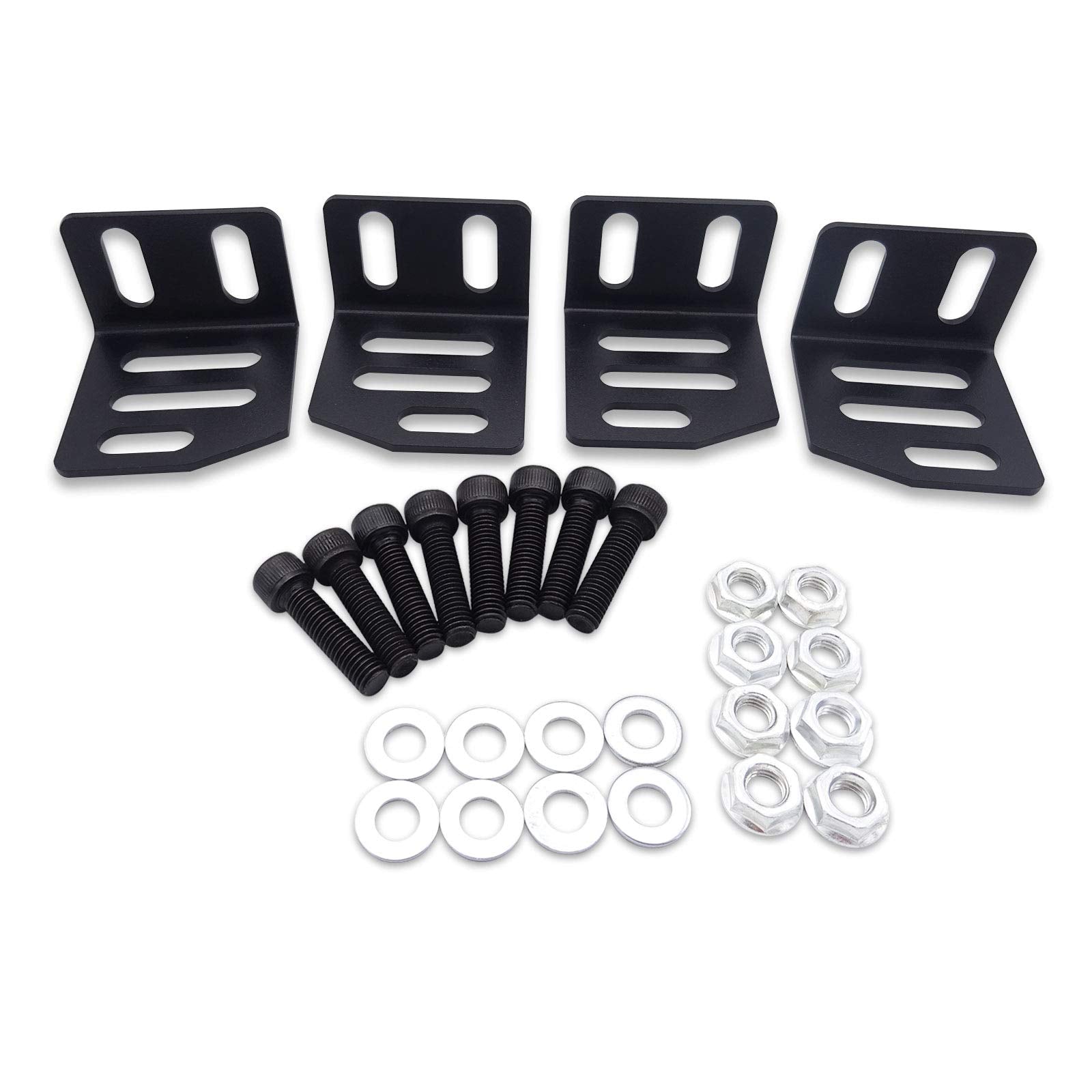 Universal Super Low Down Side Adjustable Mount Brackets Compatible with RNG Recaro Racing Bride Seat