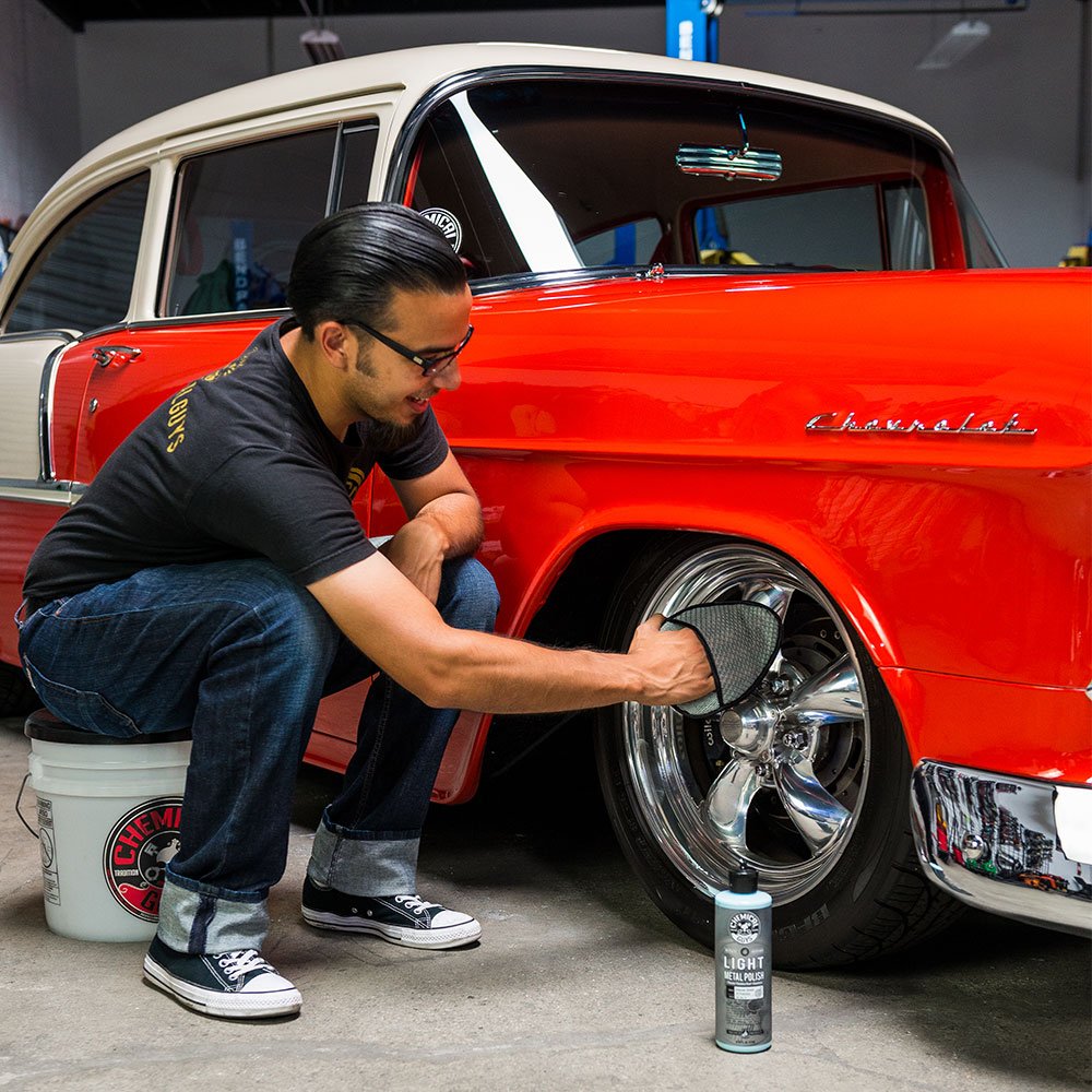 Chemical Guys Mic_403 Microfiber Wheel Wedge And Rim Detailer