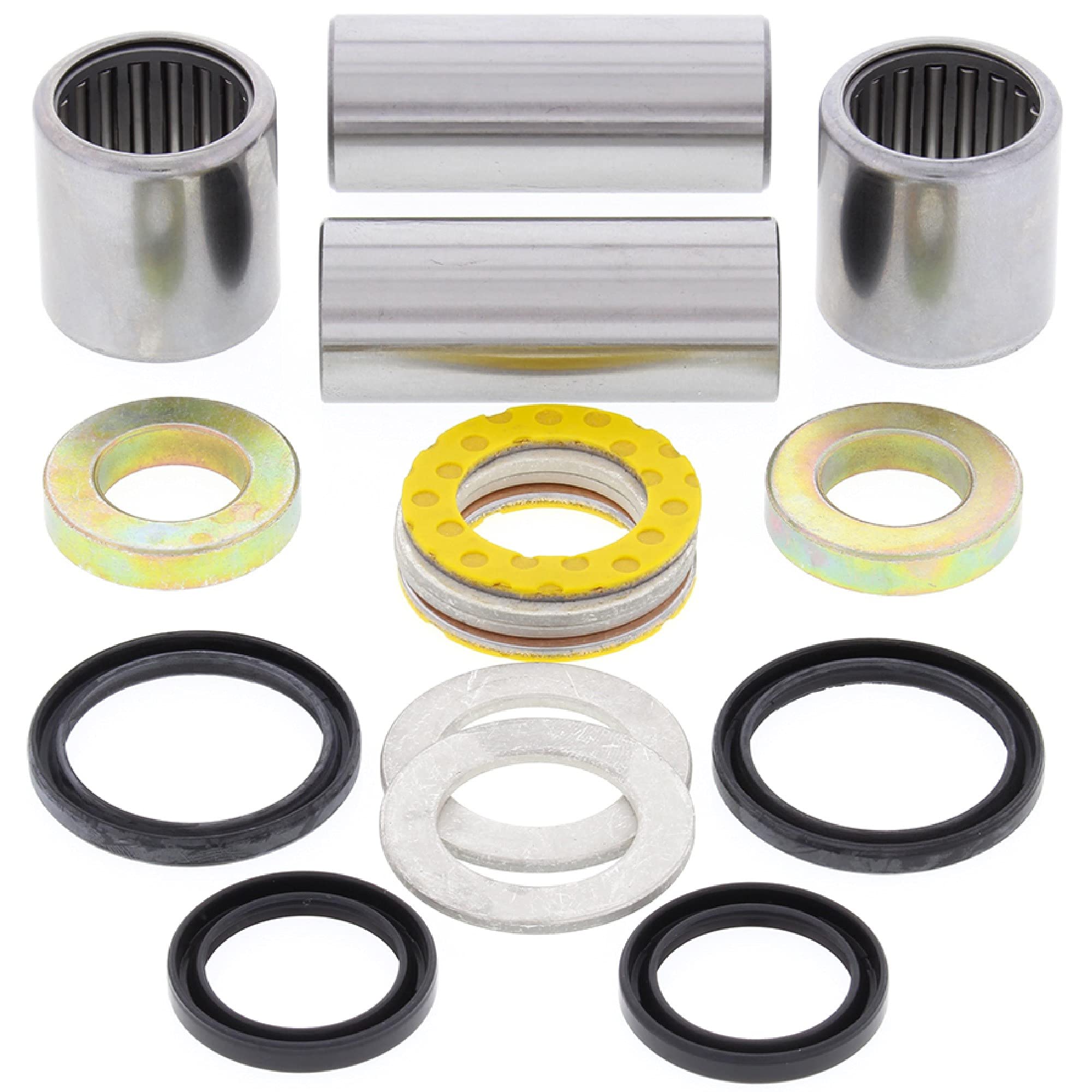 All Balls Racing 28-1041 Swing Arm Bearing Seal Kit Compatible with/Replacement for Honda CR125R 1993 1994 1995 1996 1997 1998 1