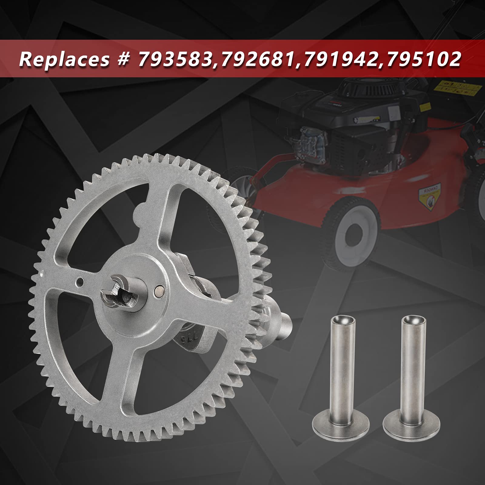 Camshaft 84005207 For B&S 793880 793583 792681 791942 795102 Camshaft Kit, Cam Replacement Kit With 795387 Oil Seal Ring And 697