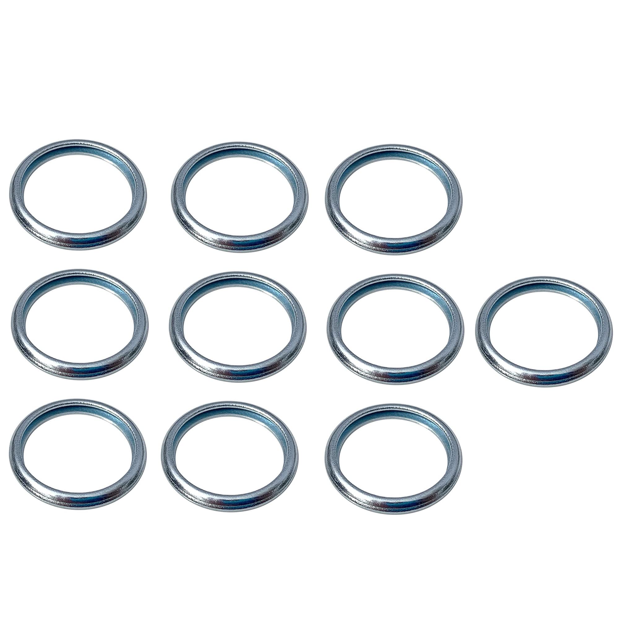 10 Packs Subaru Oil Drain Plug Gaskets Compatible with Subaru Outback Impreza Legacy Forester XV Crosstrek BRZ Subaru Drain Plug