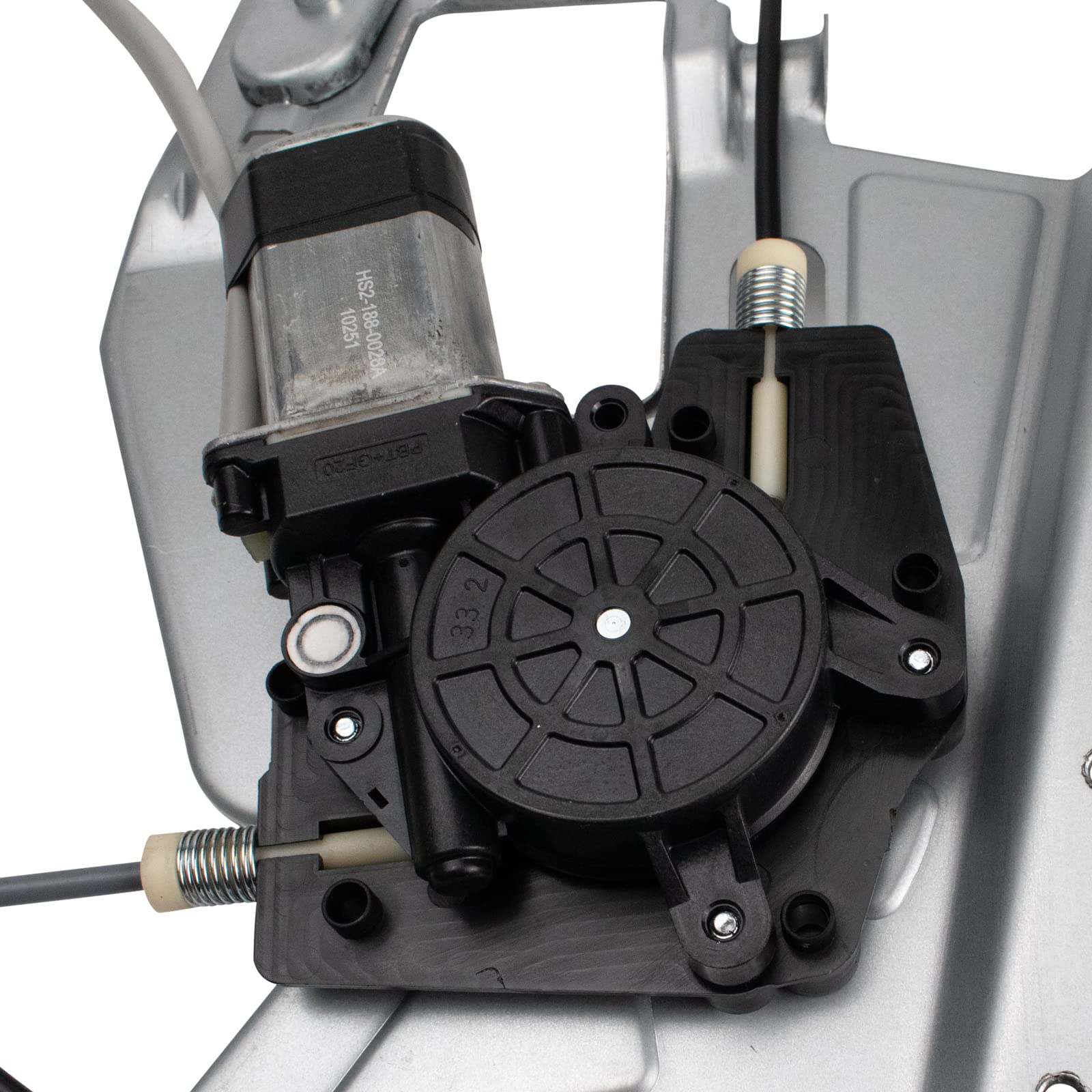 Trq Front Left Power Window Regulator & Motor Assembly Drivers Side Compatible With 2001-2003 Bmw 525I 1997-2000 528I 530I 1997-