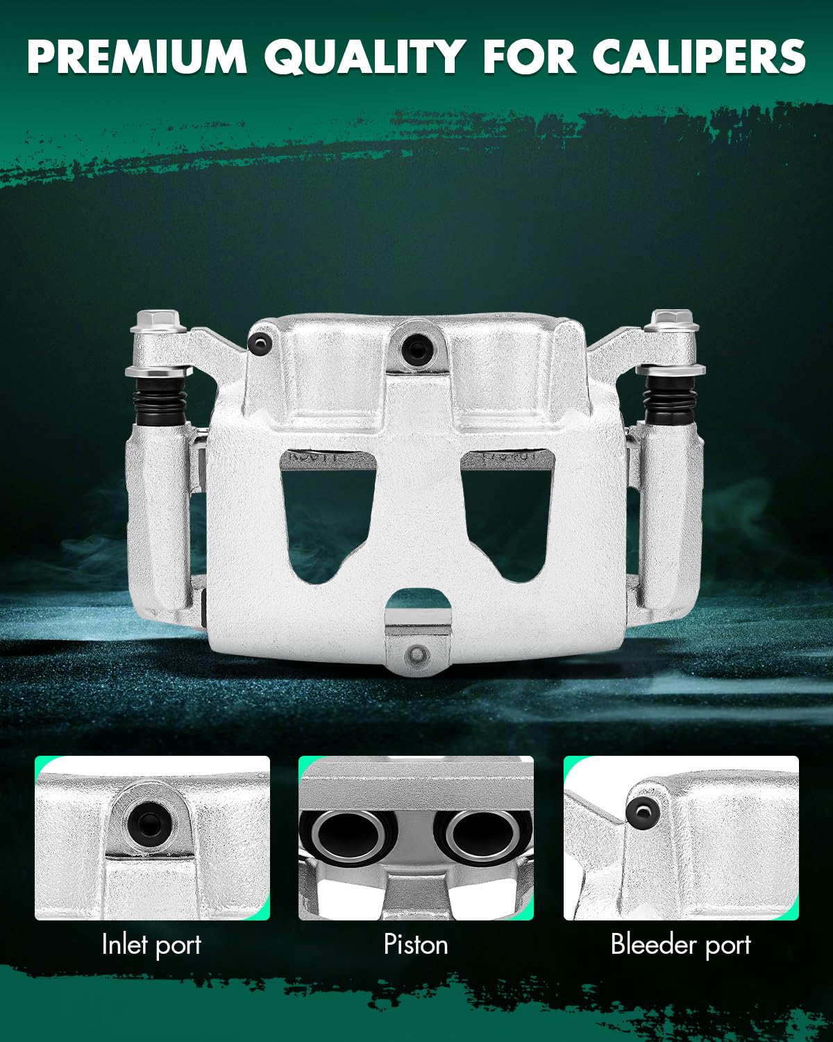 Scitoo 18B5473 18B5472 Rear Left & Right Disc Brake Calipers Assembly W/Bracket For Ford For F-250 Super Duty 2013-2019,For Ford