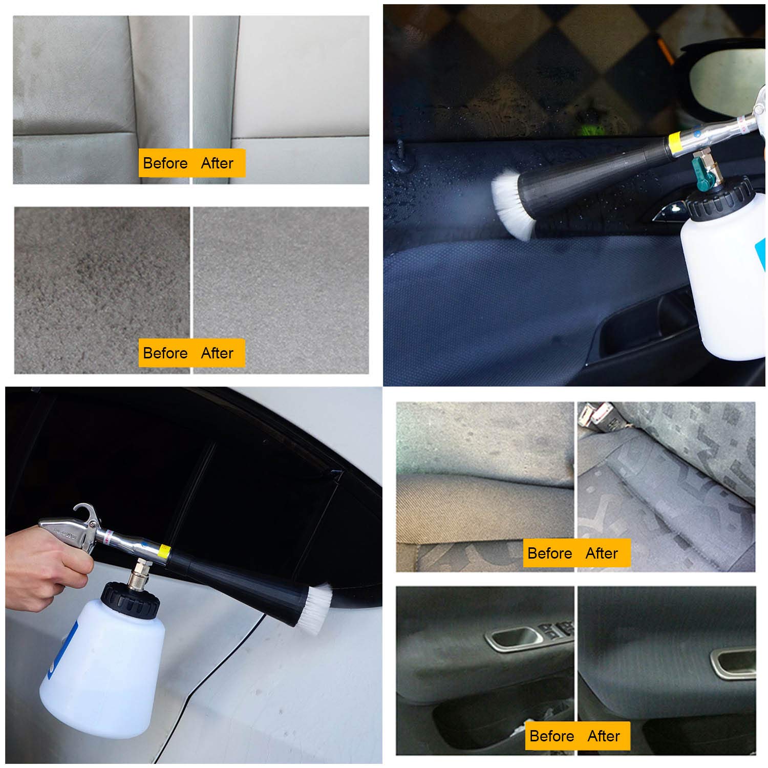 Cprosp High Pressure Turbo Car Cleaning Gun, Tornado Cleaning Gun