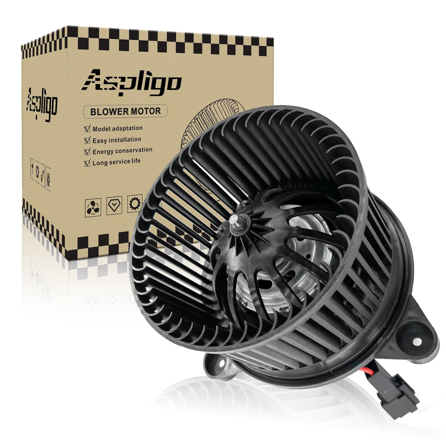 Aspligo 700198 Ac Heater Blower Motor Fan Assembly Fit For Dodge Dakota 2005-2010,For Ram Dakota 2011 5161007Ab
