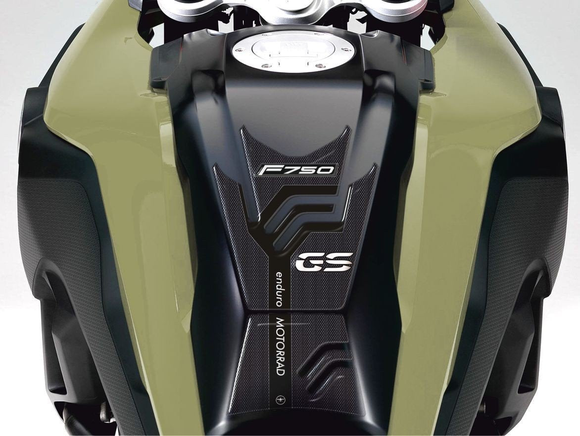 labelbike 3D Resin Tank Pad Sticker for BMW F750 GS (2018-2024) - Non-Slip Motorbike Tank Decoration & Protection