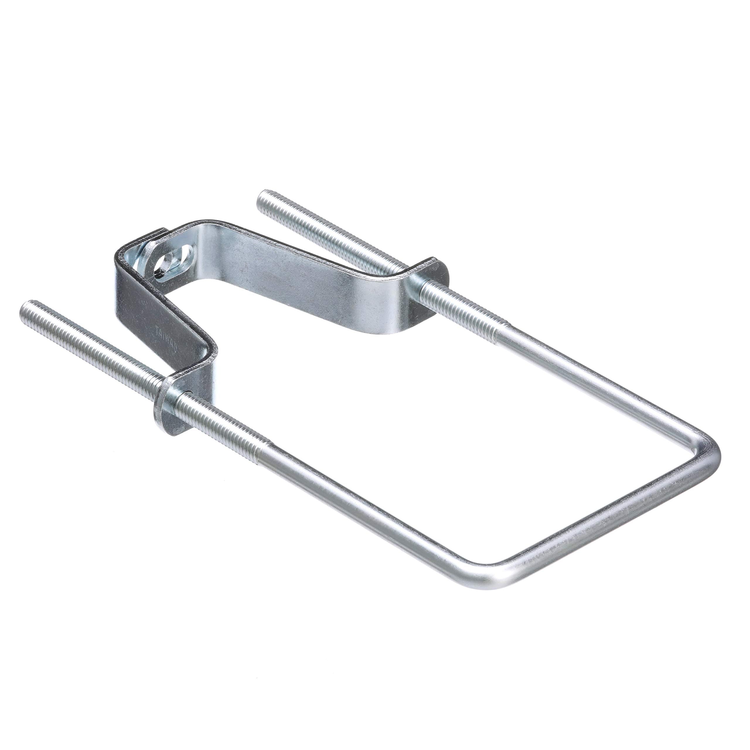 Attwood 11090-3 U-Bolt Style Tire Carrier, Trailer Tongue or Frame Mount, Fits 4- or 5-Lug Hole Rims, Holds 8-15-Inch Tires