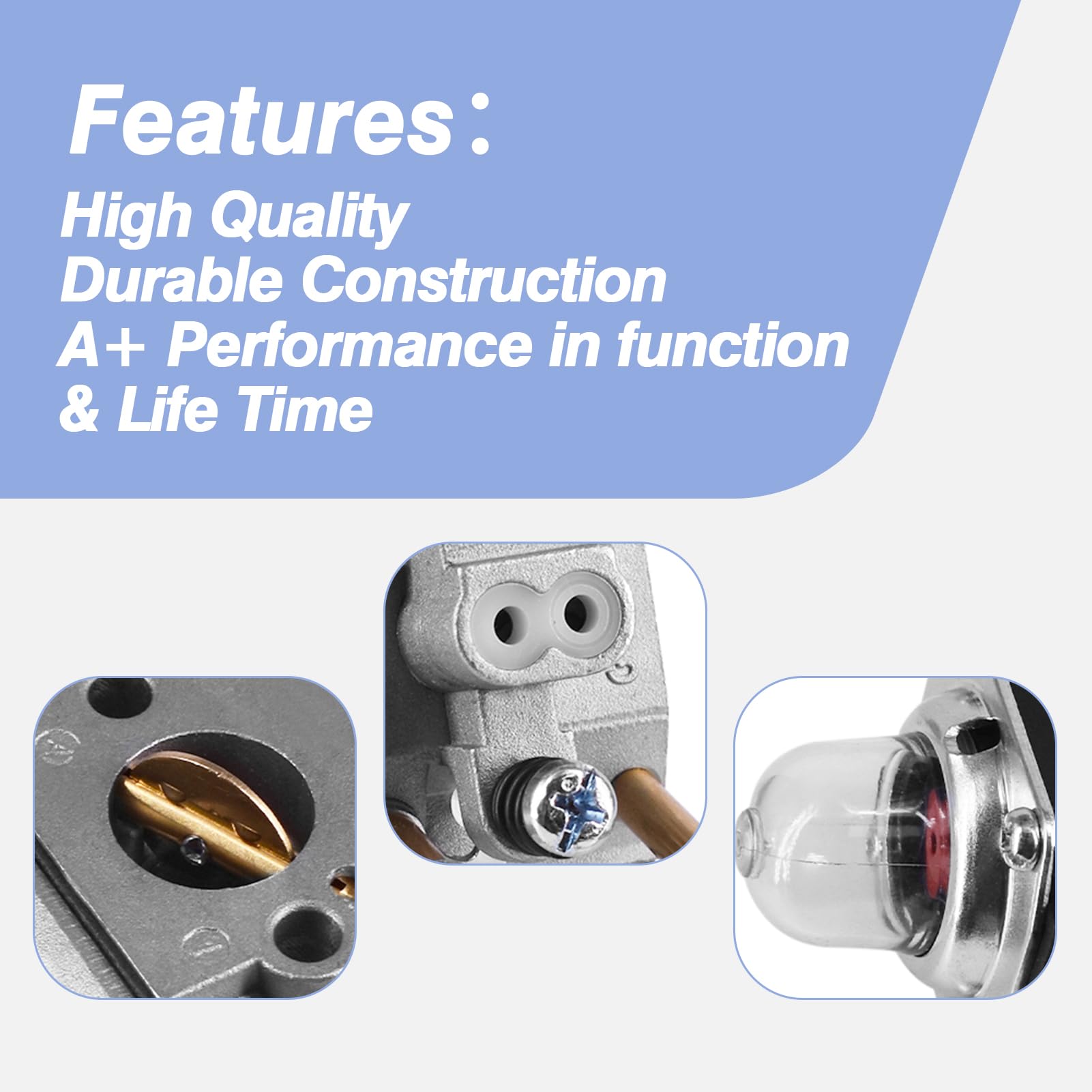 Carburetor Kits Fit For Honda Mtx60 Mtx70 Gx100 Mtx60Hd Mtx70Hd Replaces 16100-Z4E-S43 Hda278 Gx100Ukrbf