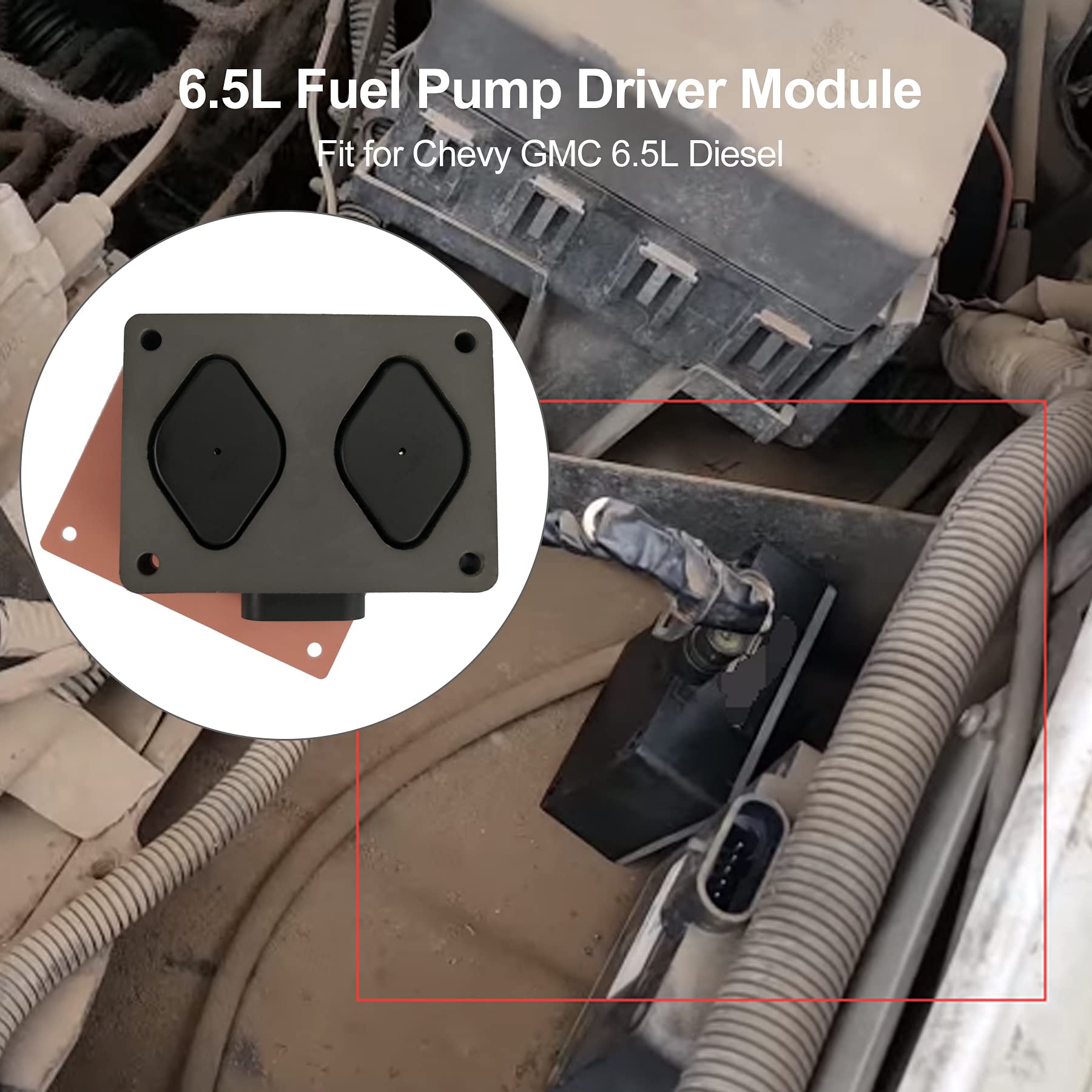 6.5L Turbo Diesel PMD Fuel Pump Driver Module for 1994-2002 Chevy GMC, FSD 19209057 12562836