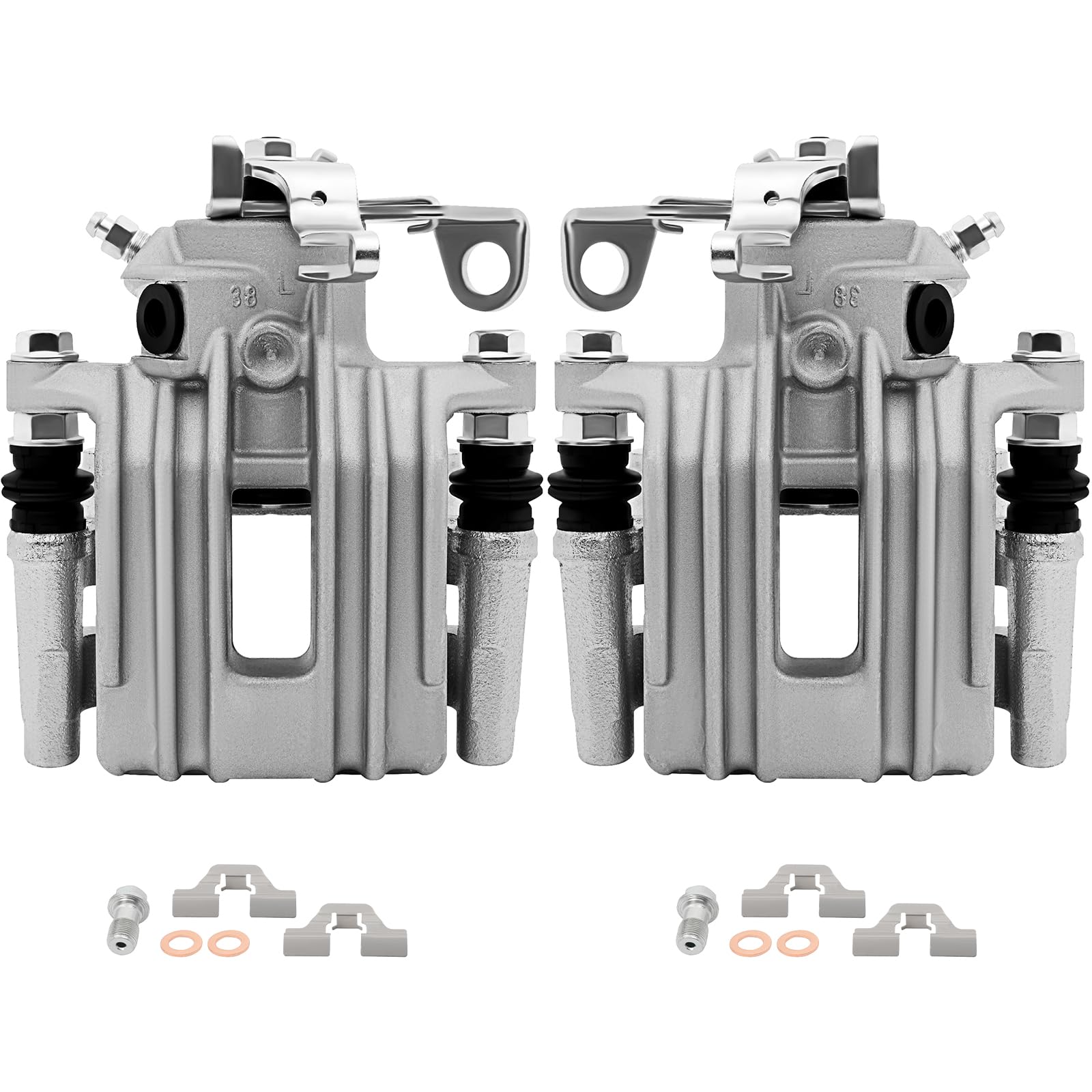 Scitoo 19B2571 19B2570 Rear Left & Right Disc Brake Calipers Assembly W/Bracket For Audi For Tt 2000,For Volkswagen For Beetle 1