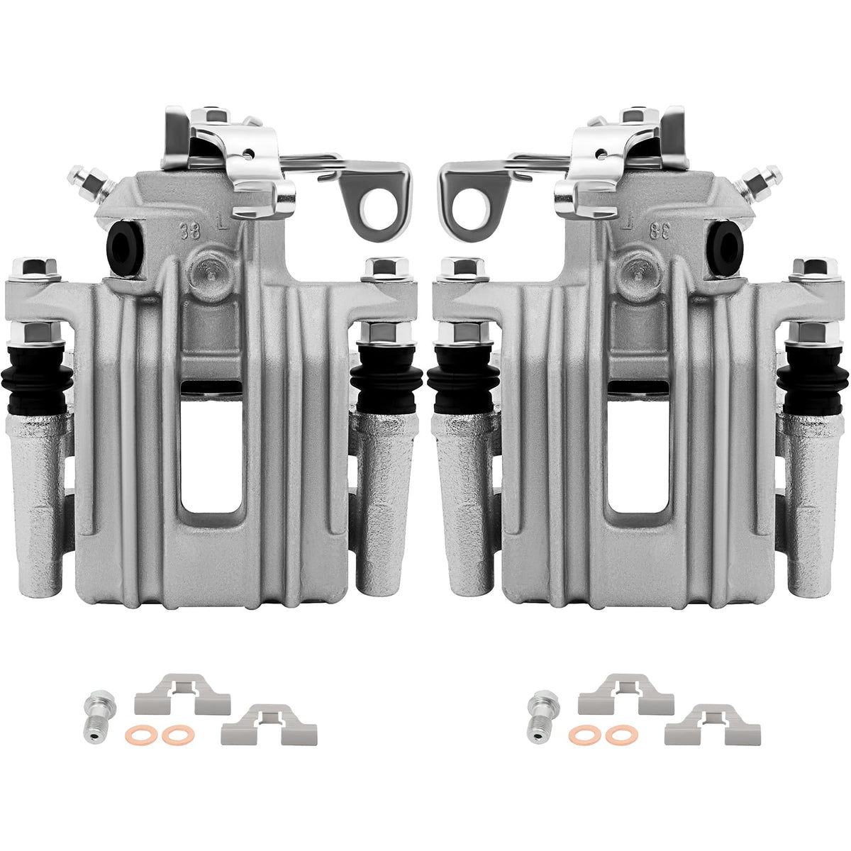 Scitoo 19B2571 19B2570 Rear Left & Right Disc Brake Calipers Assembly W/Bracket For Audi For Tt 2000,For Volkswagen For Beetle 1