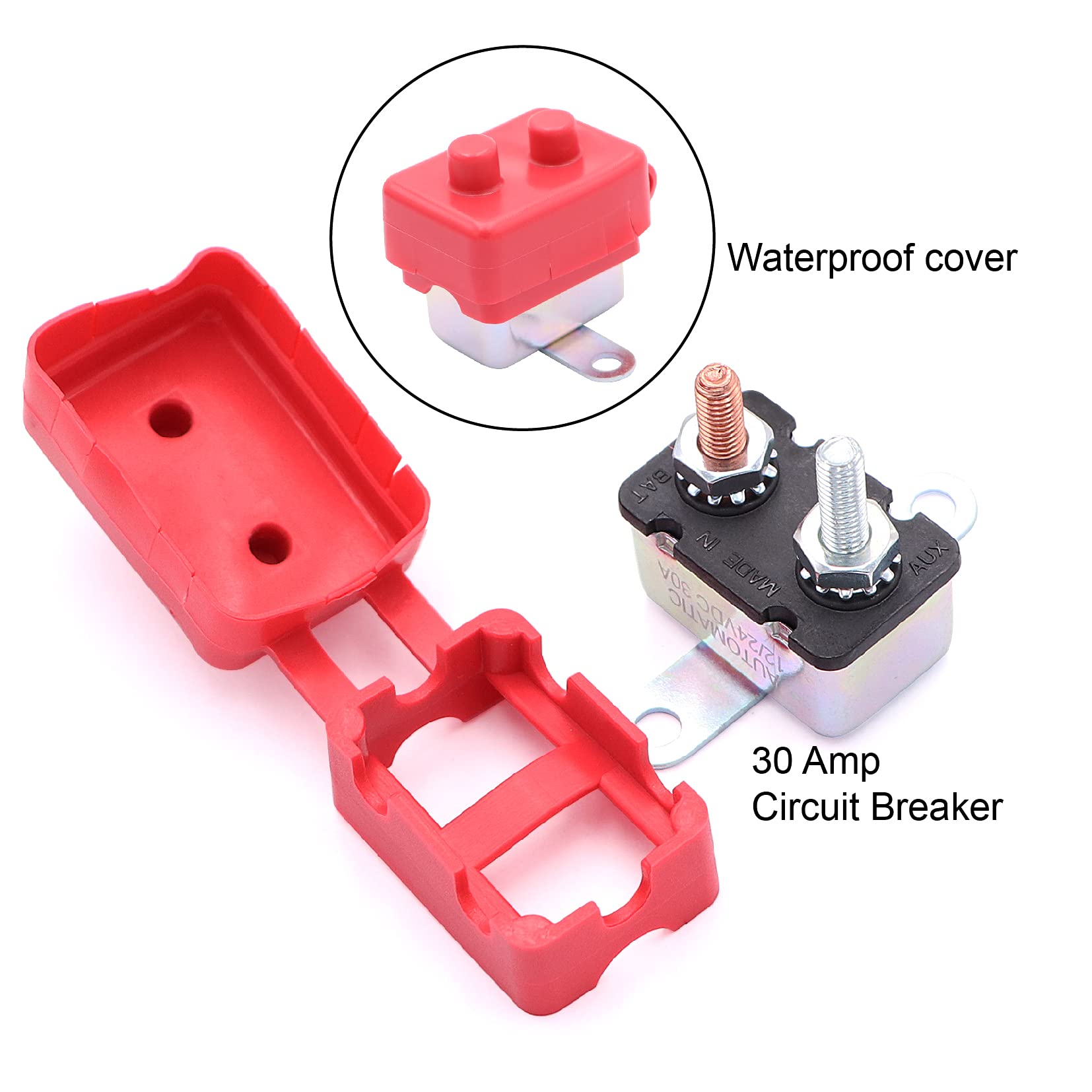 Taigoehua Electric Fan Wiring Install Kit Complete Thermostat 50 Amp Relay 185° Sbc Bbc