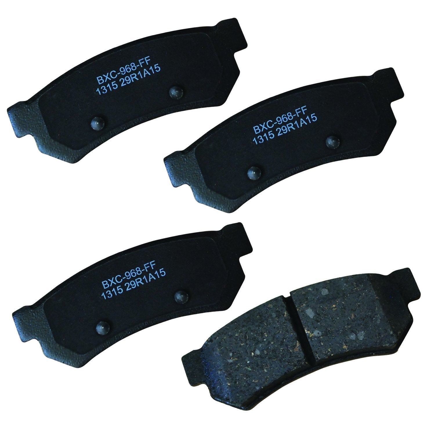 Bendix Premium Sbc1315 Ceramic Rear Brake Pads For Chevrolet Optra 2010-2007, Suzuki Forenza 2008-2007, Reno 2008-2007