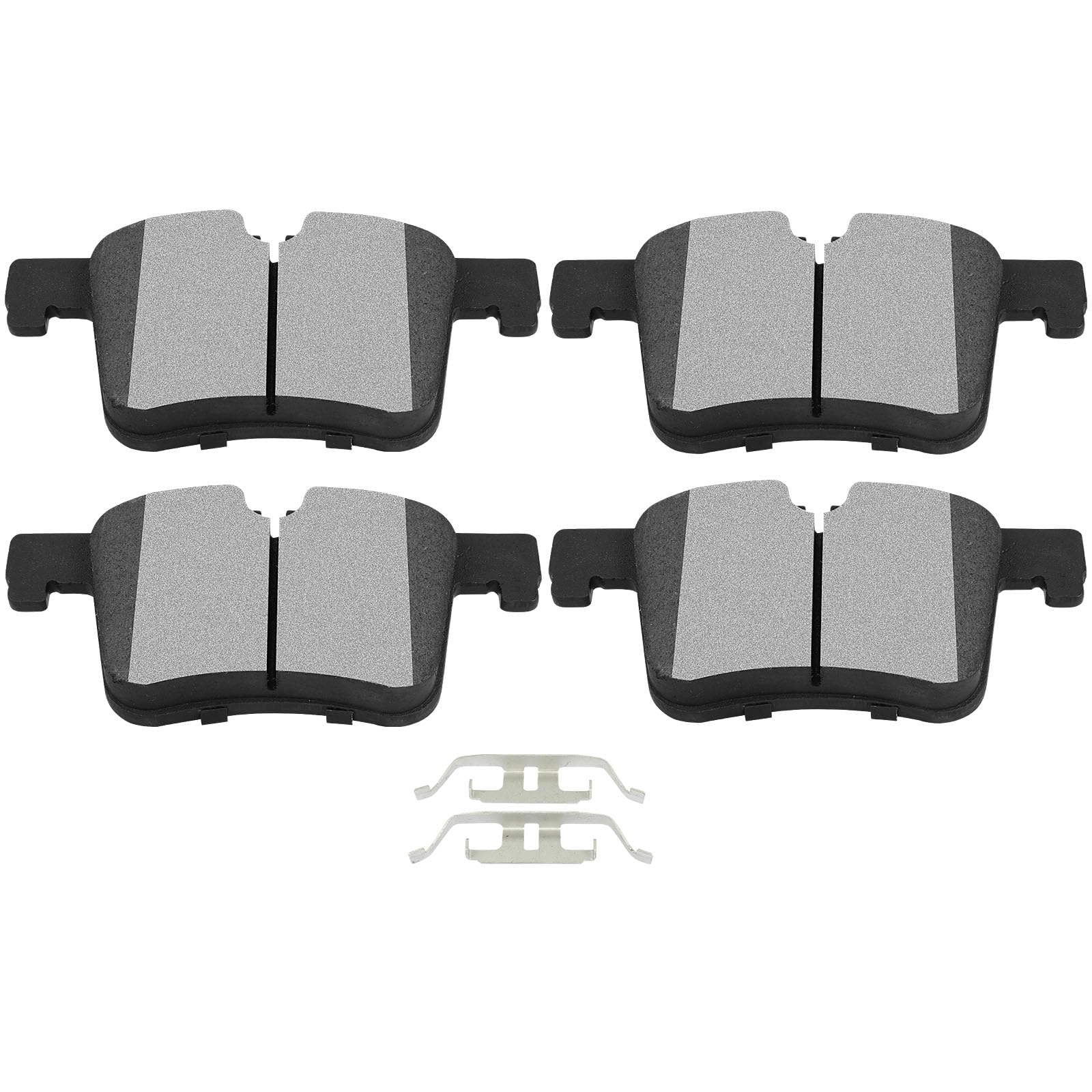 Scitoo Front Disc Brake Pad Set 4Pcs W/Hardware Fit For Bmw 2011 2012 2013 2014 2015 2016 2017 2018 2019 2020 2021