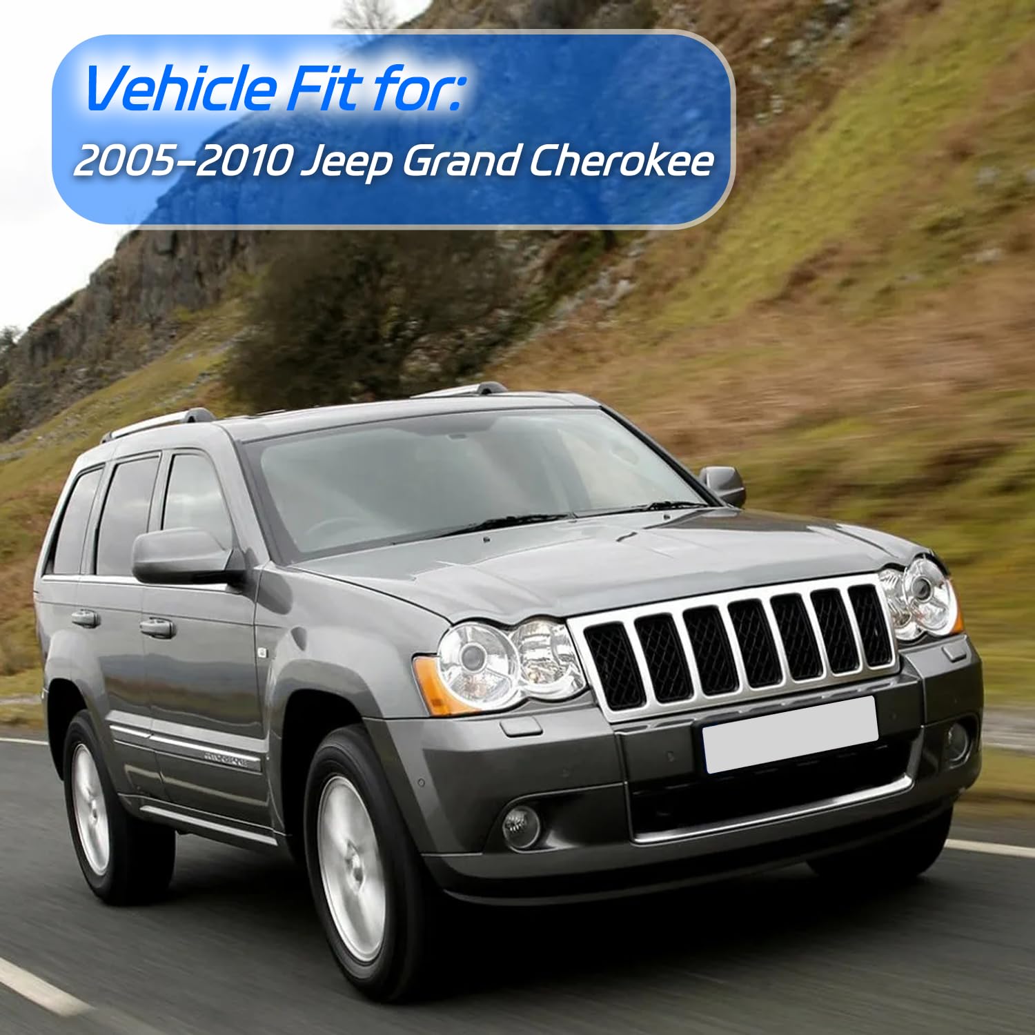 CHYKORLA Window Rain Guards for 2018-2024 Chevrolet (Chevy) Equinox, Tape-on Window Visor, Outside-Mount Vent Shade Wind Deflect