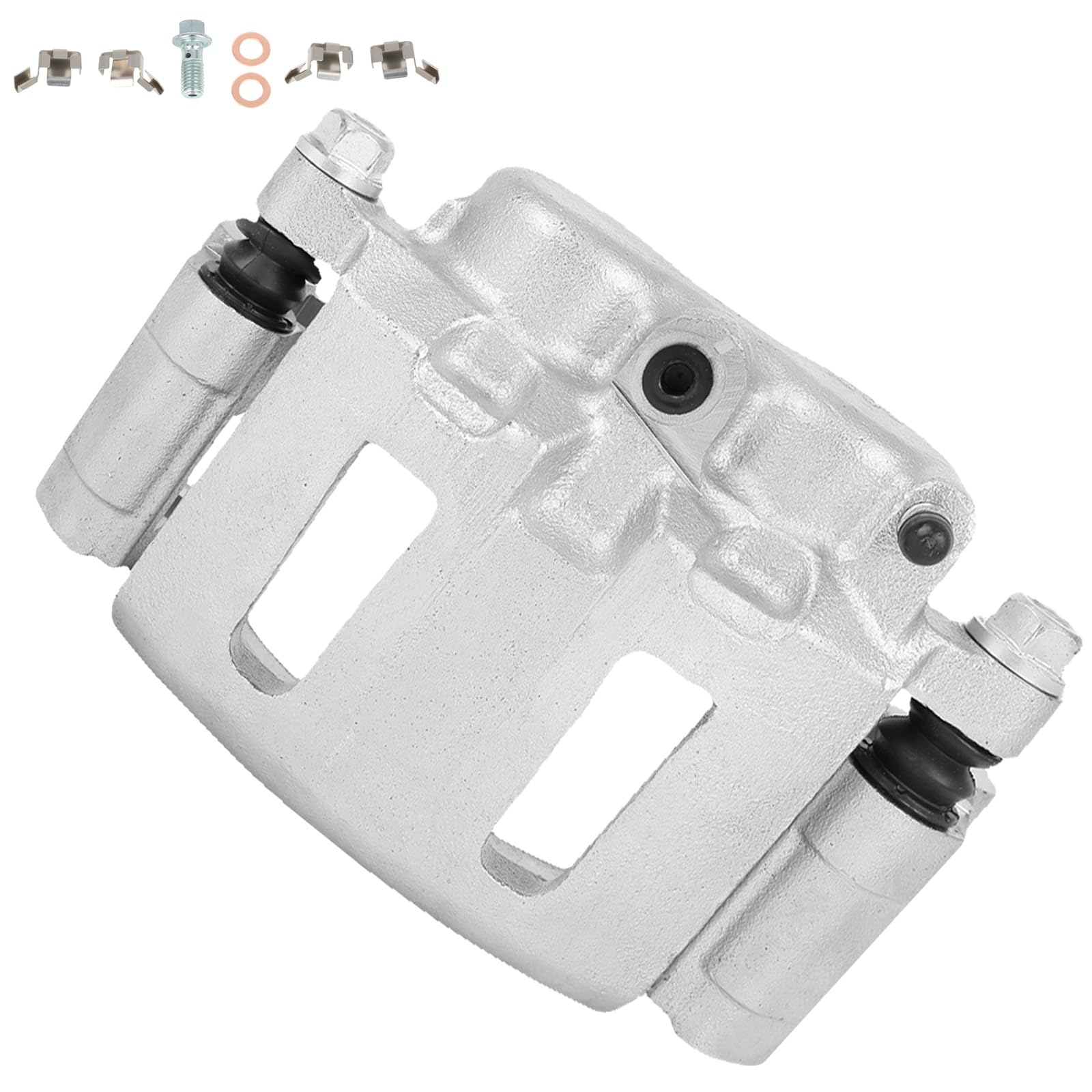 cciyu Front Right Brake Caliper With Bracket 18B4694 For Chevrolet 1998-2005 For GMC 1998-2005 For Isuzu 1998-2000 For Oldsmobil