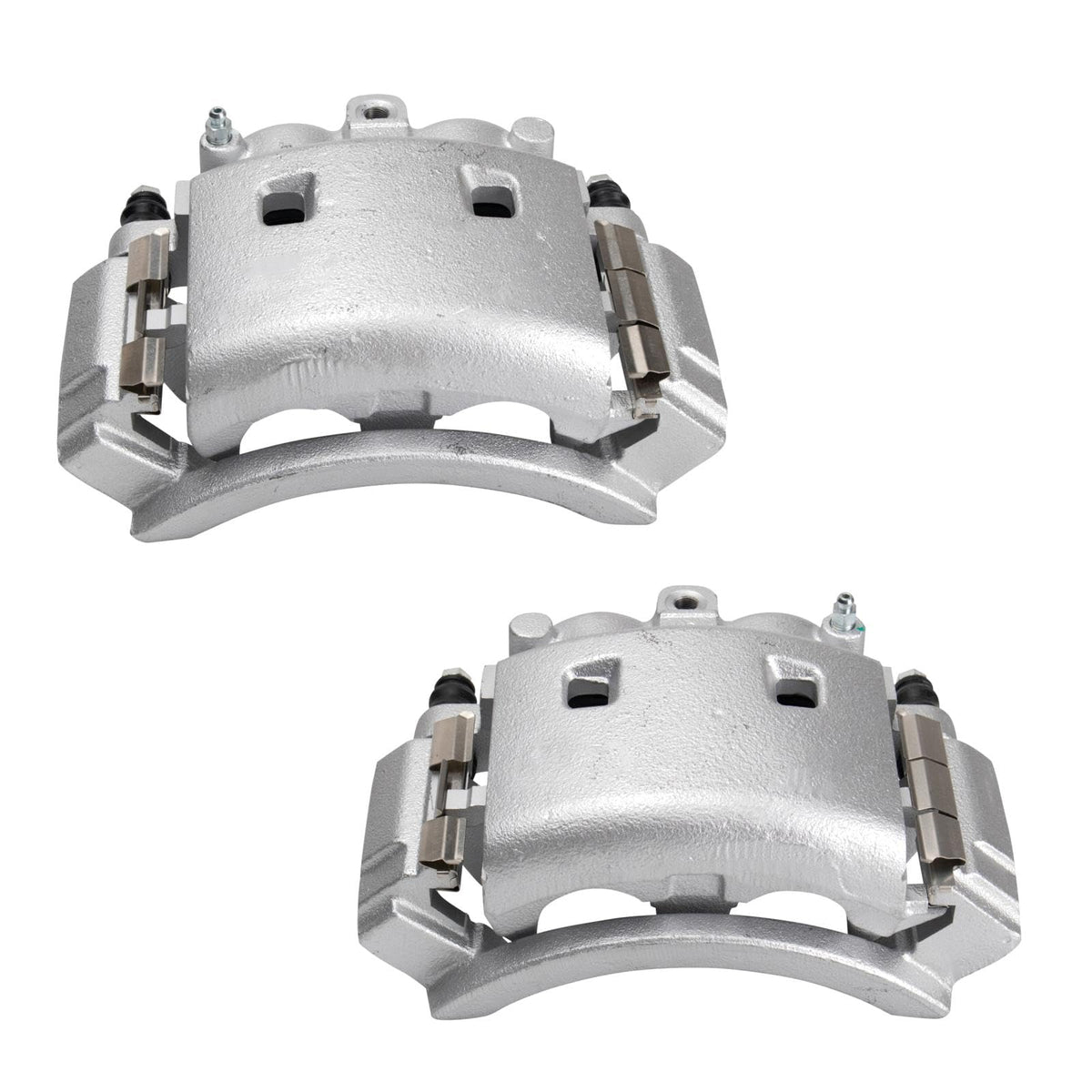 Trq Rear Brake Caliper Set Compatible With 2003-2008 Dodge Ram 3500 2003 Ram 3500 Van