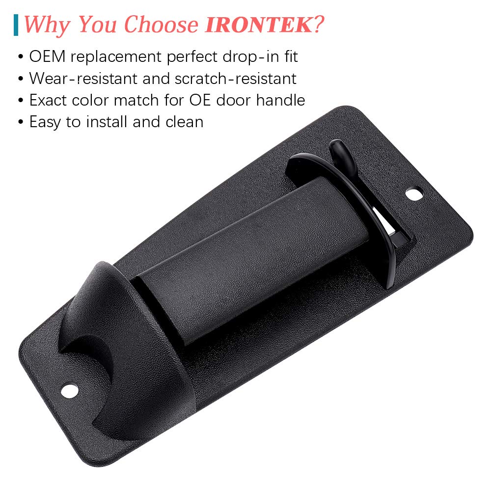 Irontek Rear Driver'S Outside Door Handle Fit 1999-2006 Chevy Silverado Gmc Sierra Extended Cab Exterior Door Handle Rear Driver Side Door Handles