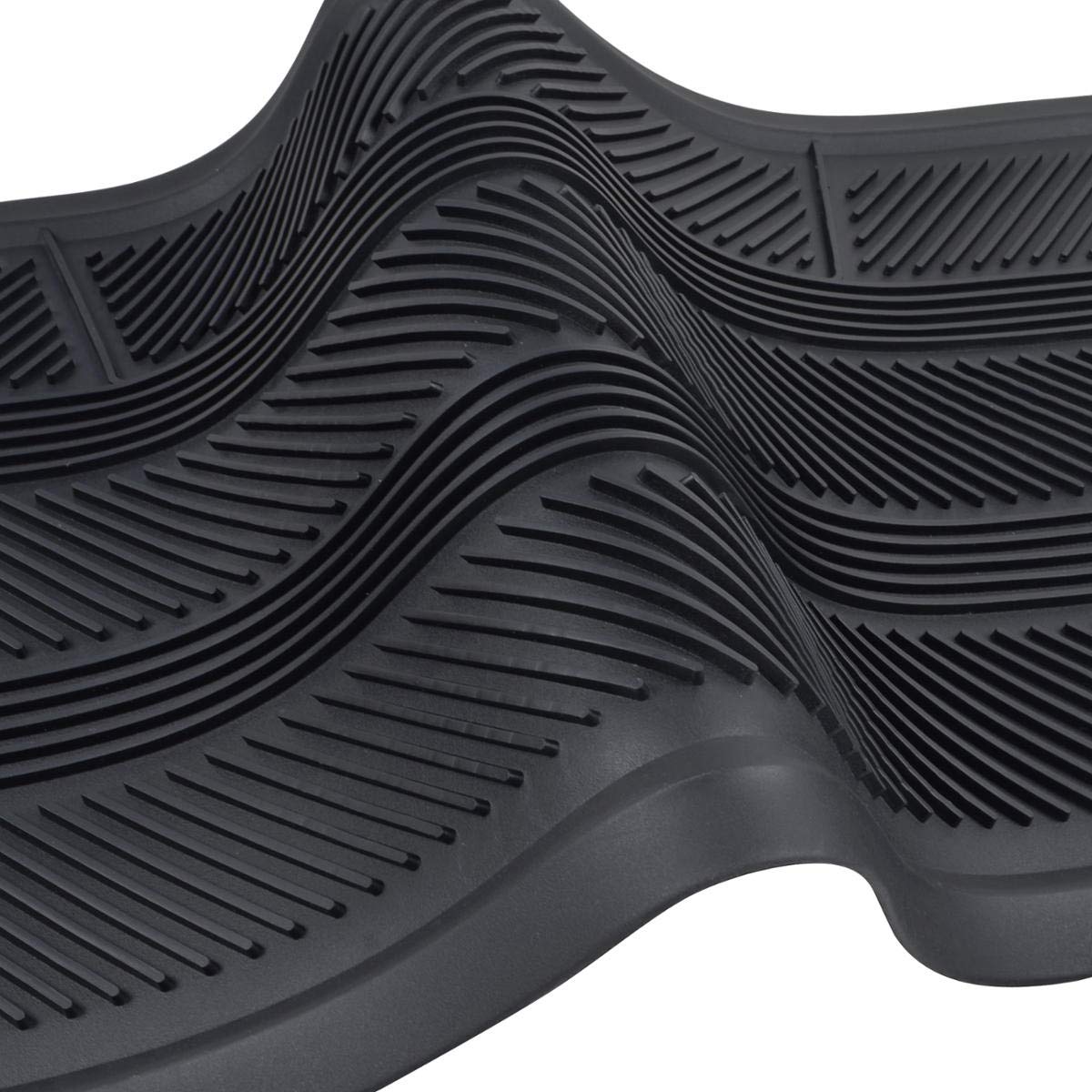 Motor Trend Rear Seat Rubber Floor Mat Liner, Durable Polymer, StreamLine Size, Black, Model MT-801-BK_df2
