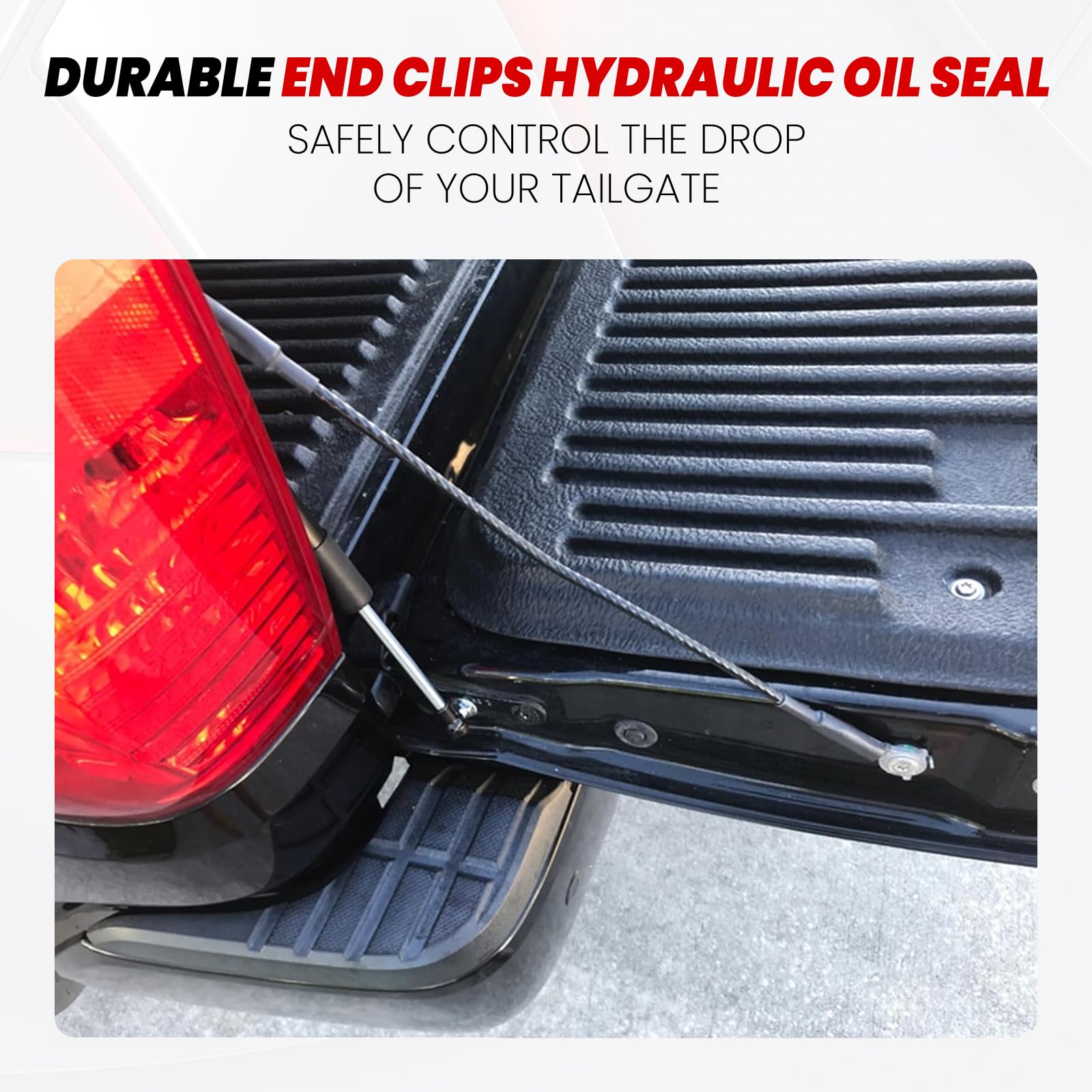 Iaqwe Truck Tailgate Assist Shock 73219 Compatible With 2007-2021 Toyota Tundra Xk50, Trunk Lift Support Shocksfit For Toyota Tu