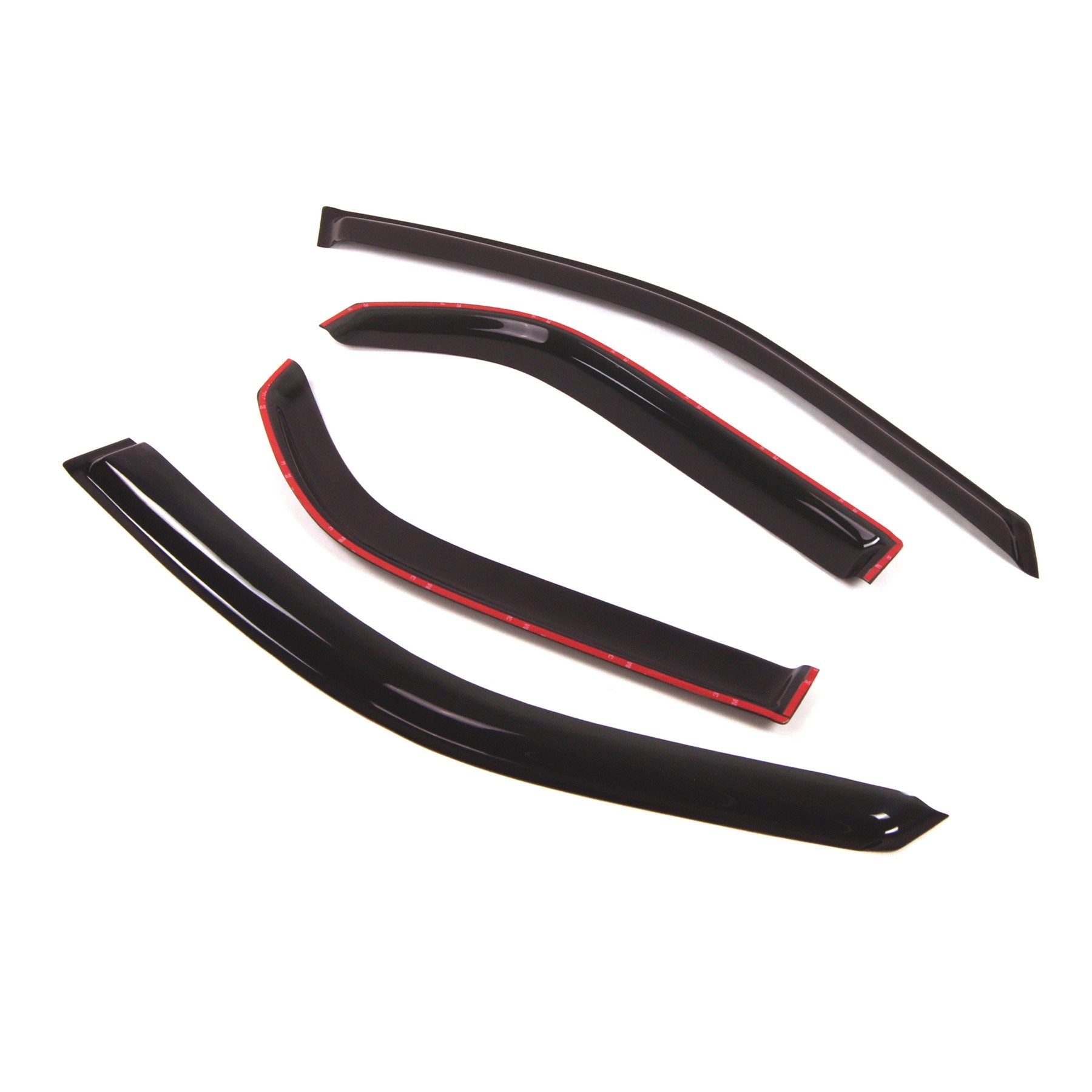 Tuningpros Outside Mount Window Vent Visors Rain Guards Compatible With Acura Mdx 2001-2006 | Side Window Wind Deflectors Rain S