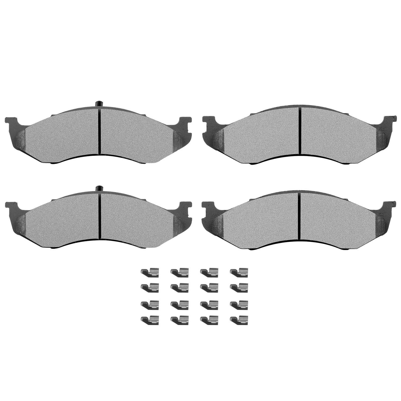 Scitoo D477 Front Ceramic Brake Pads - Fit For Jeep Comanche, Cherokee, Grand Cherokee, Wagoneer, Wrangler