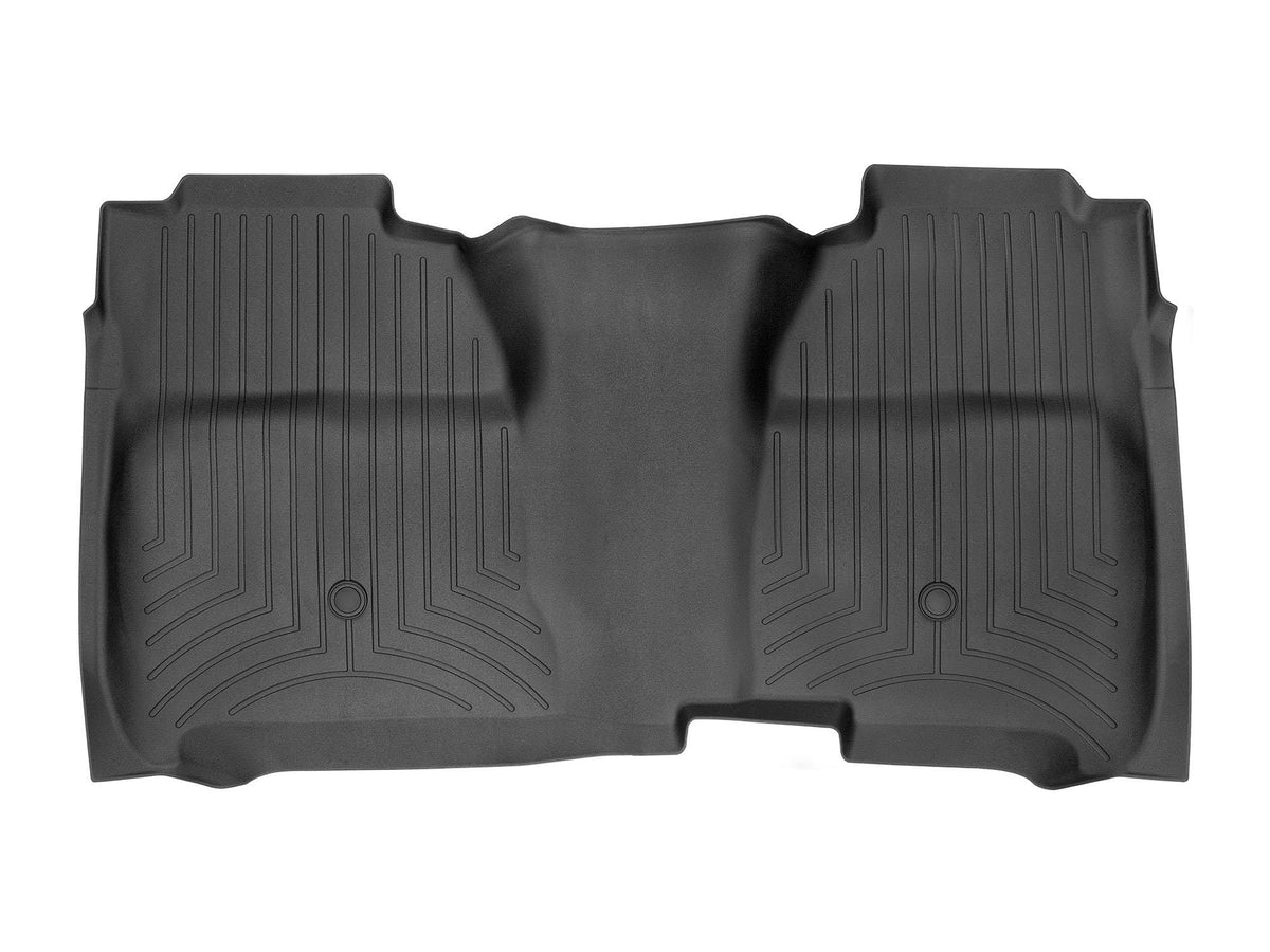 WeatherTech Custom Fit FloorLiners for Sierra 1500, Silverado 1500, Silverado 2500HD/3500HD, Sierra 2500HD/3500HD - 2nd Row (445