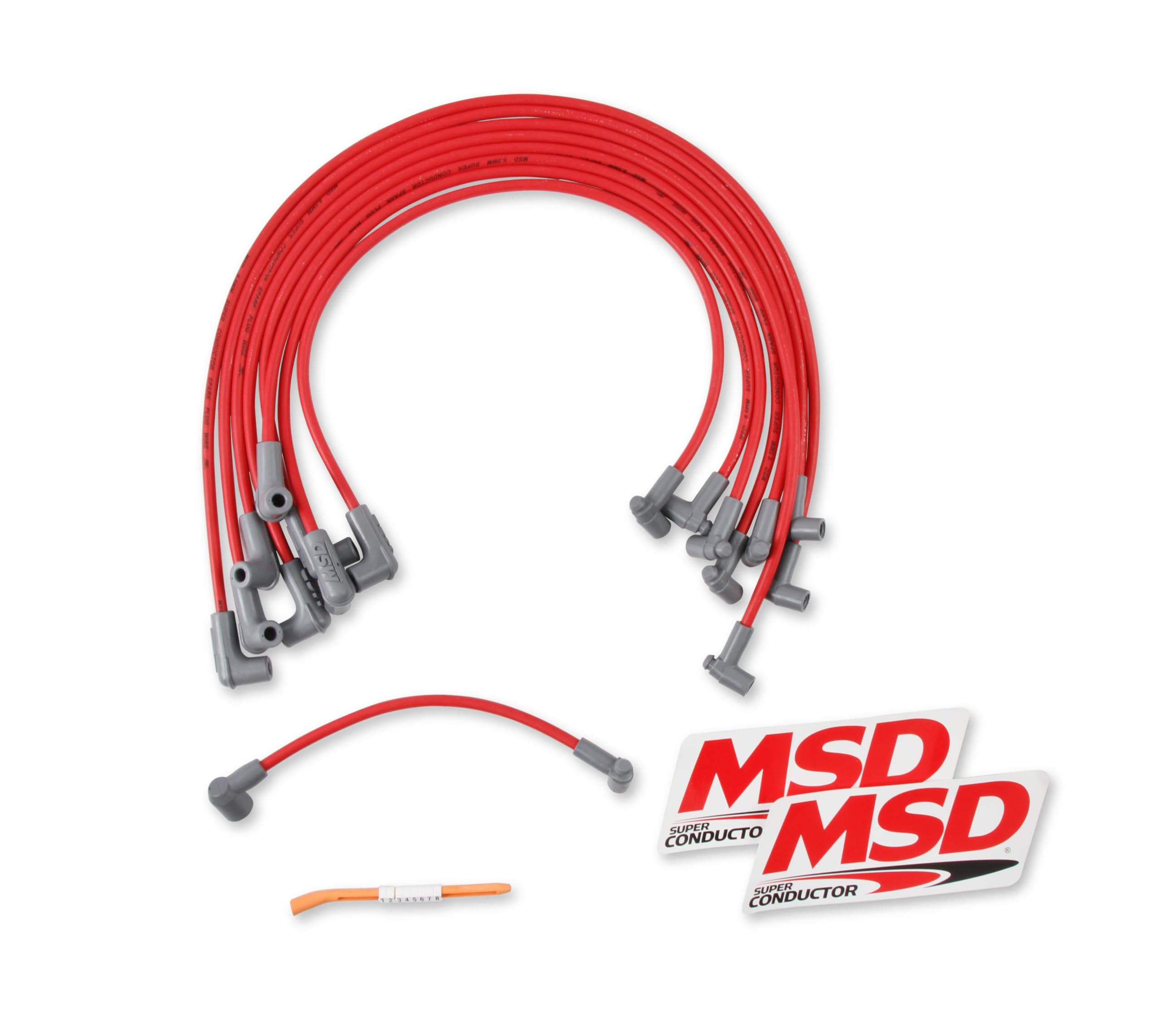 Msd 35599 Super Conductor 8.5Mm Spark Plug Wire Set