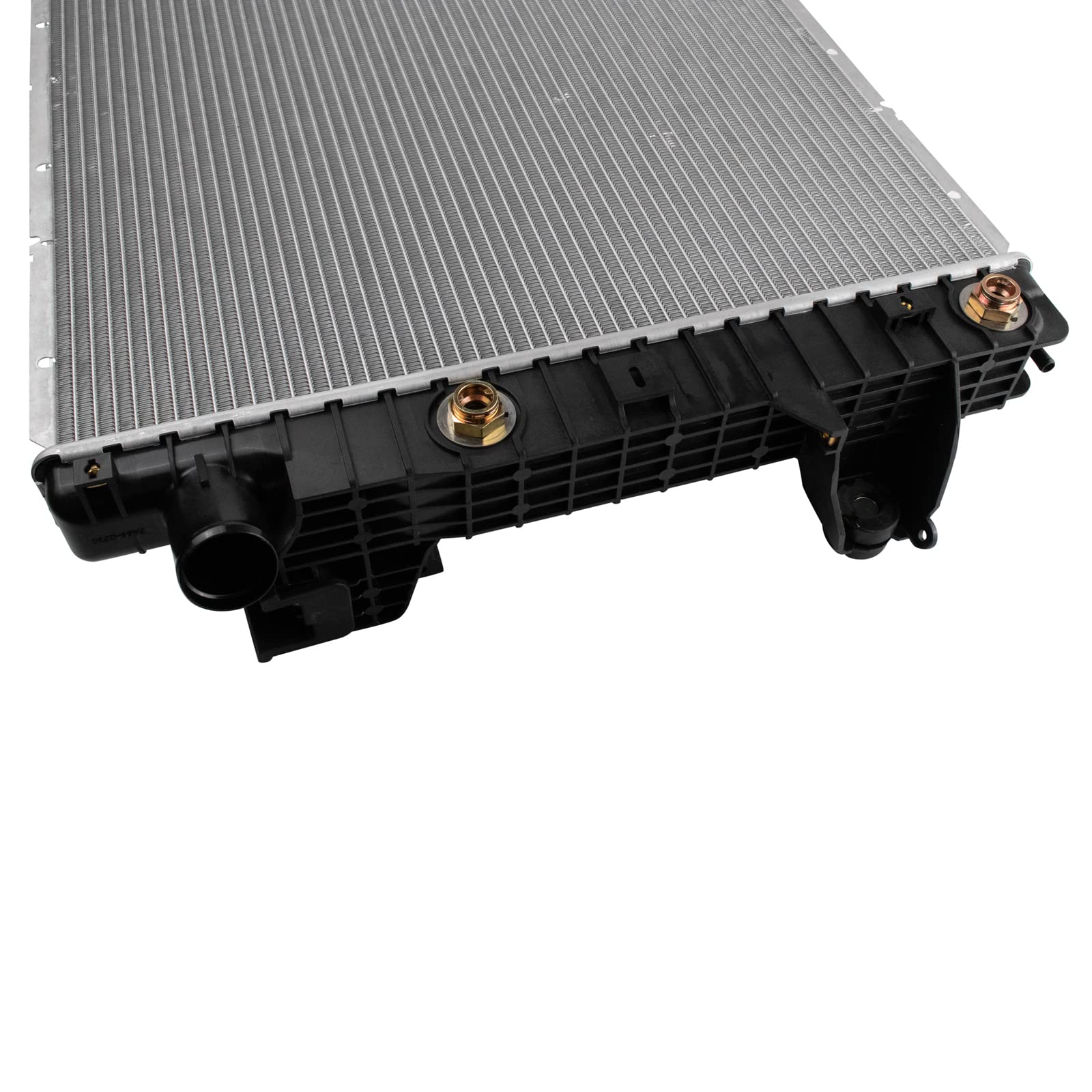 Trq Radiator Assembly Aluminum Core Compatible With 13-18 Ram 2500 3500 4500 5500 Cu13490