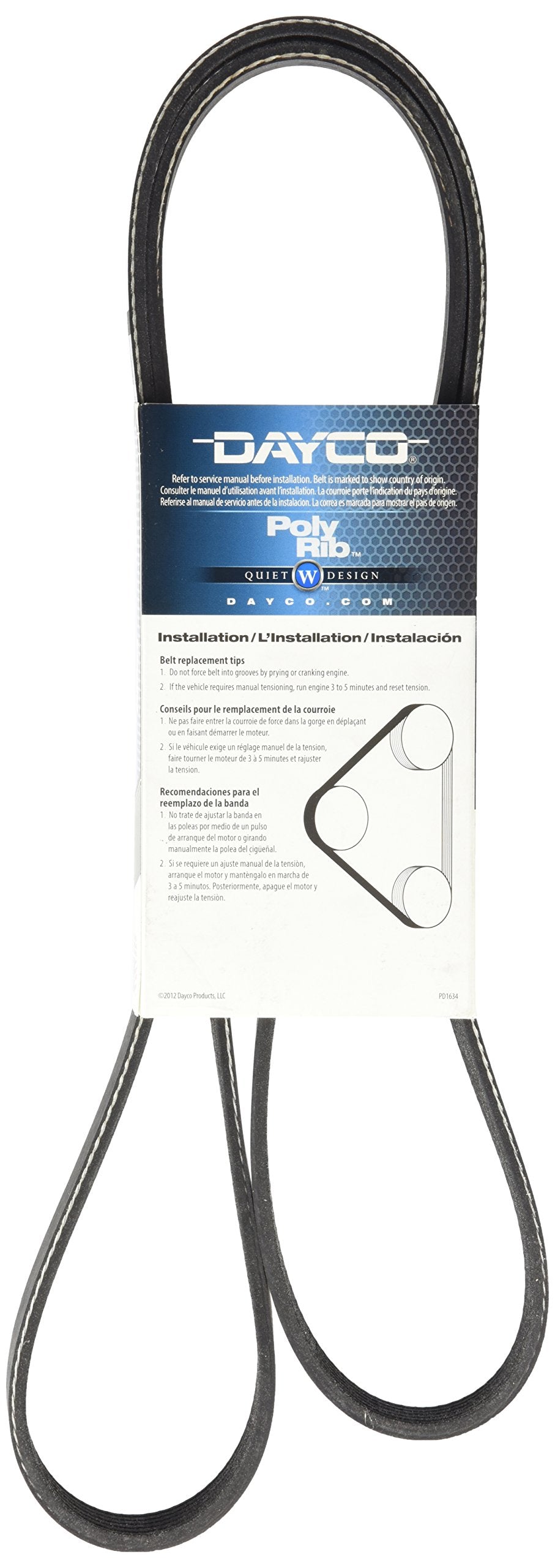 Dayco 5060630 Serpentine Belt