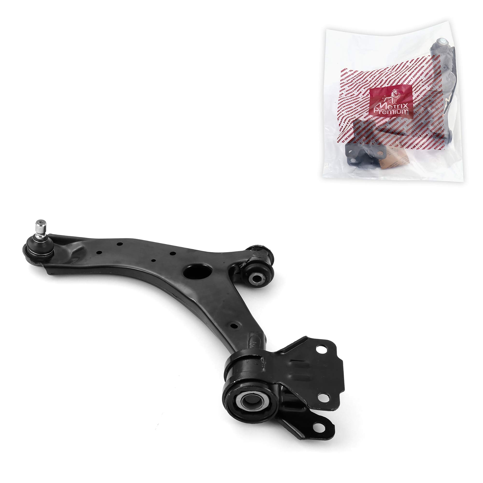 Metrix Premium Chassis Parts - Front Left Lower Control Arm W Ball Joint & Bushing Assembly Fits 2010-2013 Mazda 3, 2010-2013 Ma