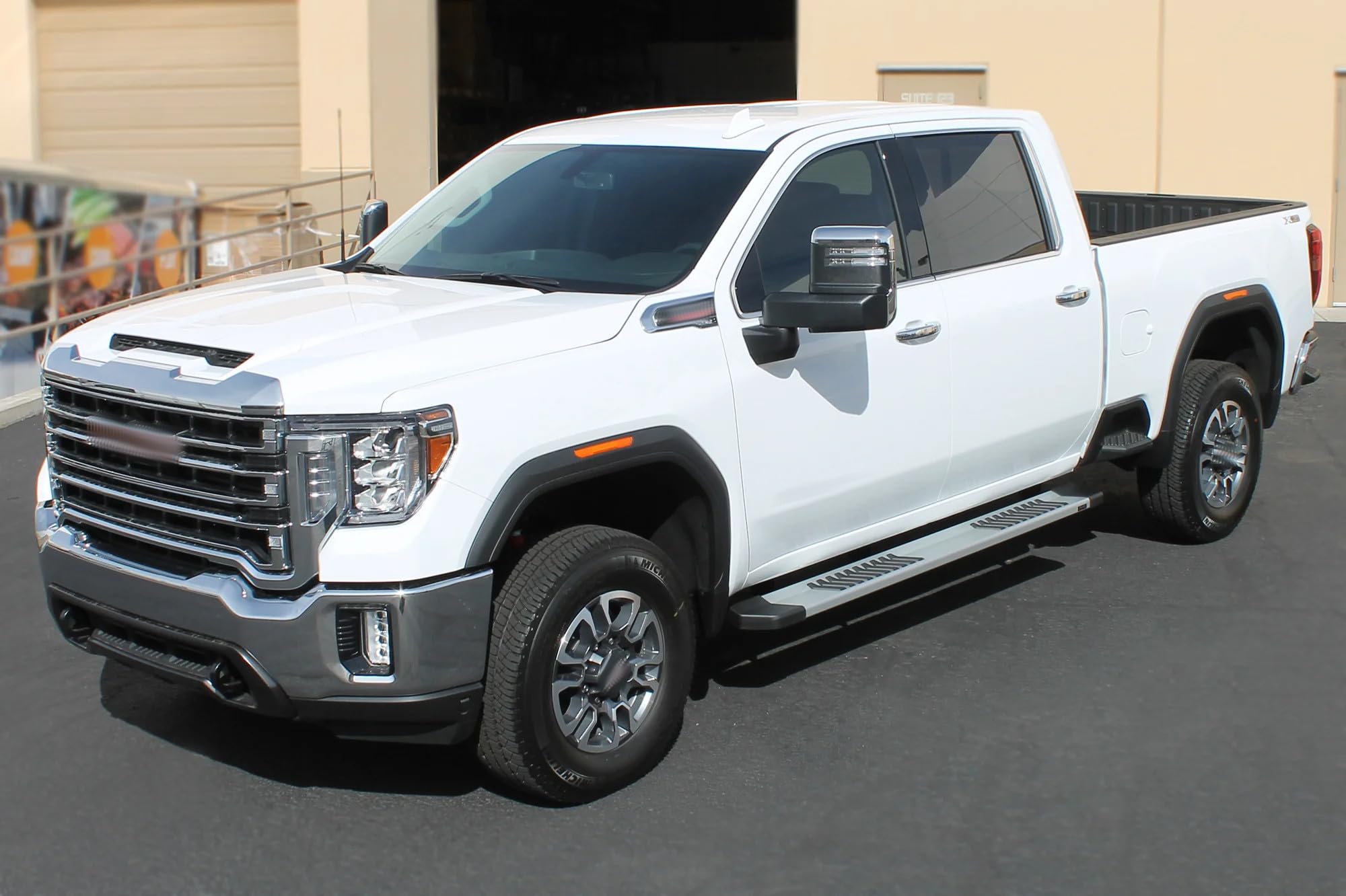 Raptor Series Running Boards Steps 6In Oem Style Aluminum For New Body 2019-2025 Ram 1500 Quad Cab